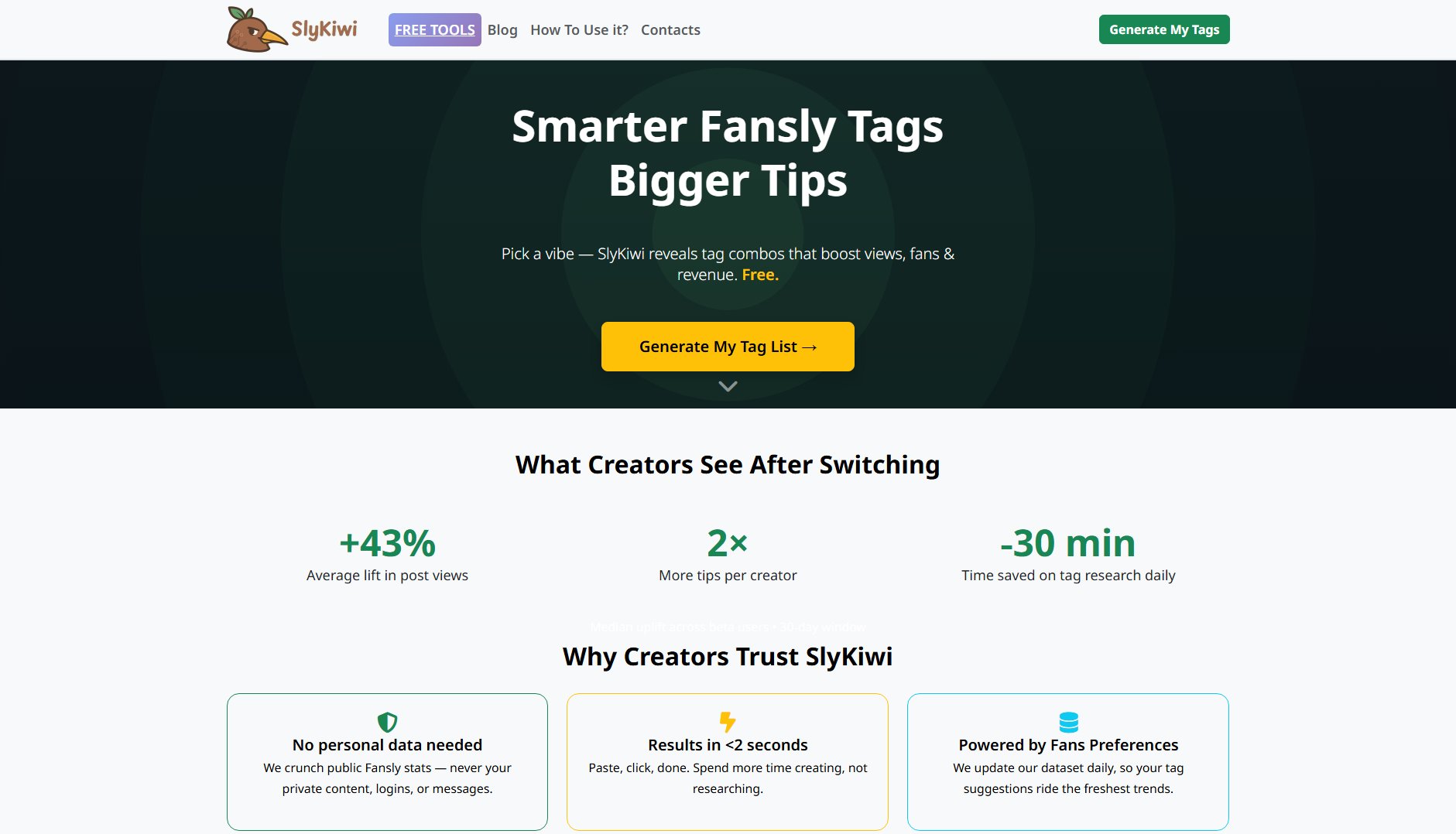 SlyKiwi SlyKiwi Interface & Screenshots