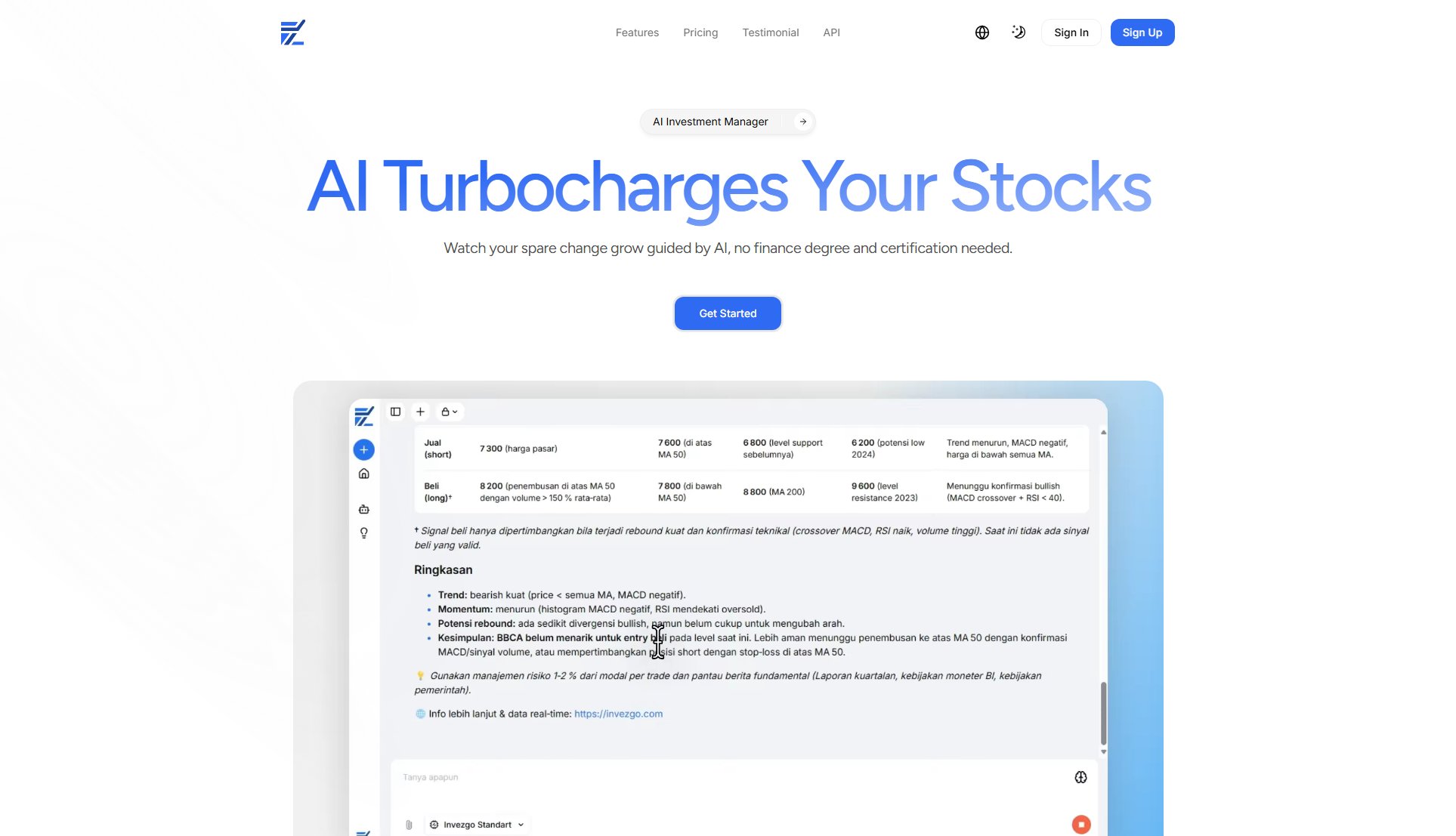 Invezgo Invezgo Interface & Screenshots Invezgo Invezgo Interface & Screenshots