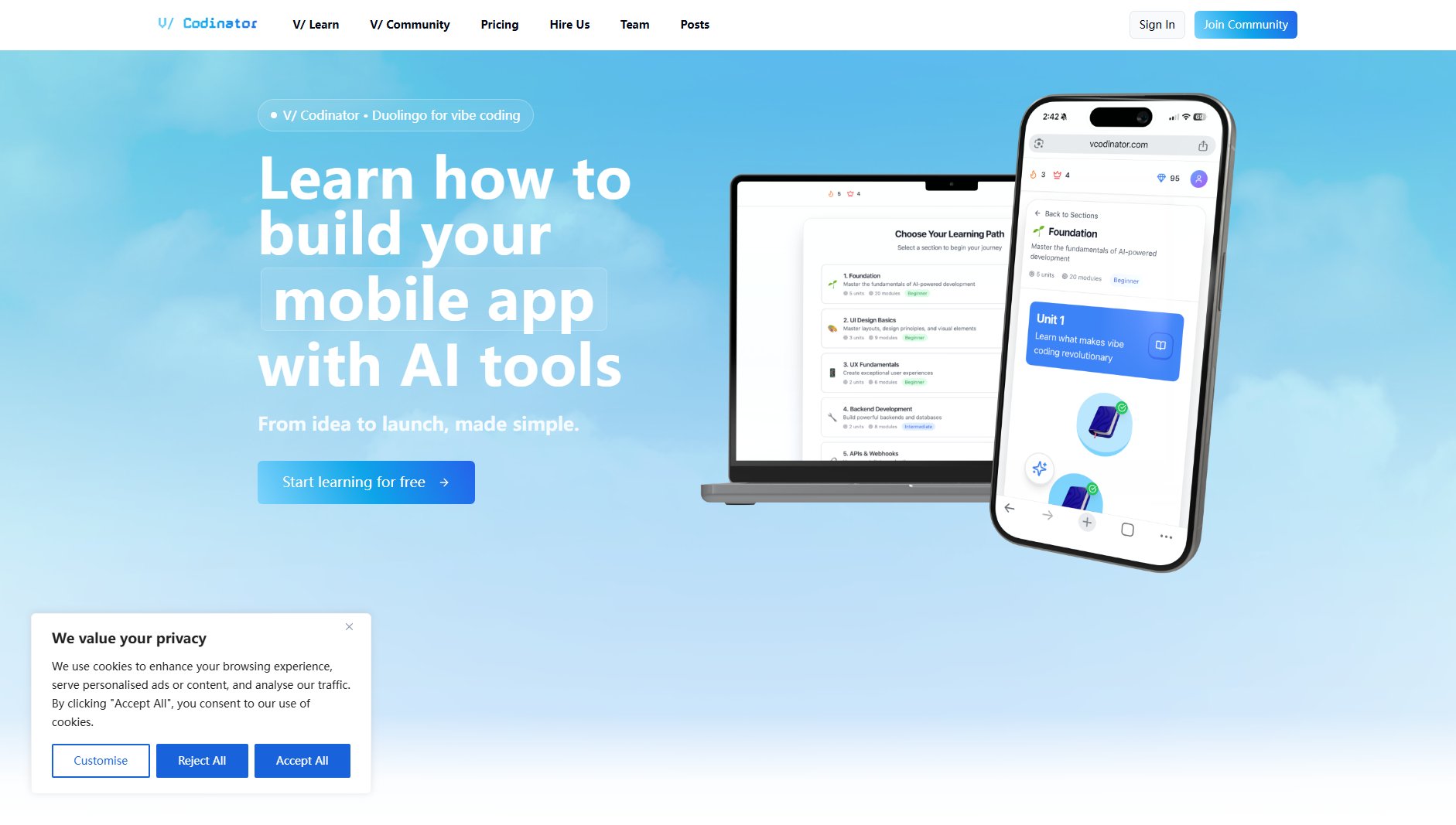 V Codinator V Codinator Interface & Screenshots V Codinator V Codinator Interface & Screenshots