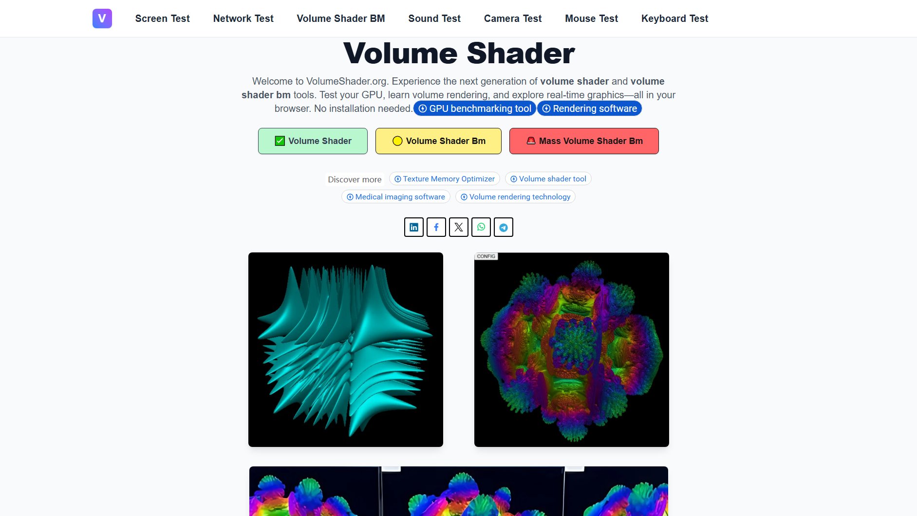 Volume Shader Screenshot Volume Shader Screenshot