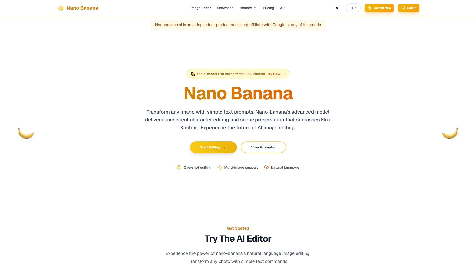 Nano Banana Screenshot