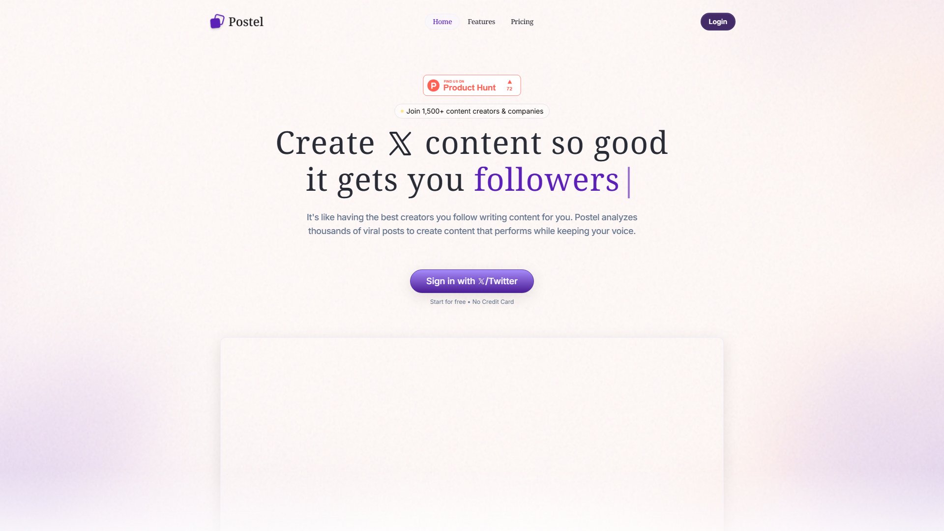 Postel Screenshot