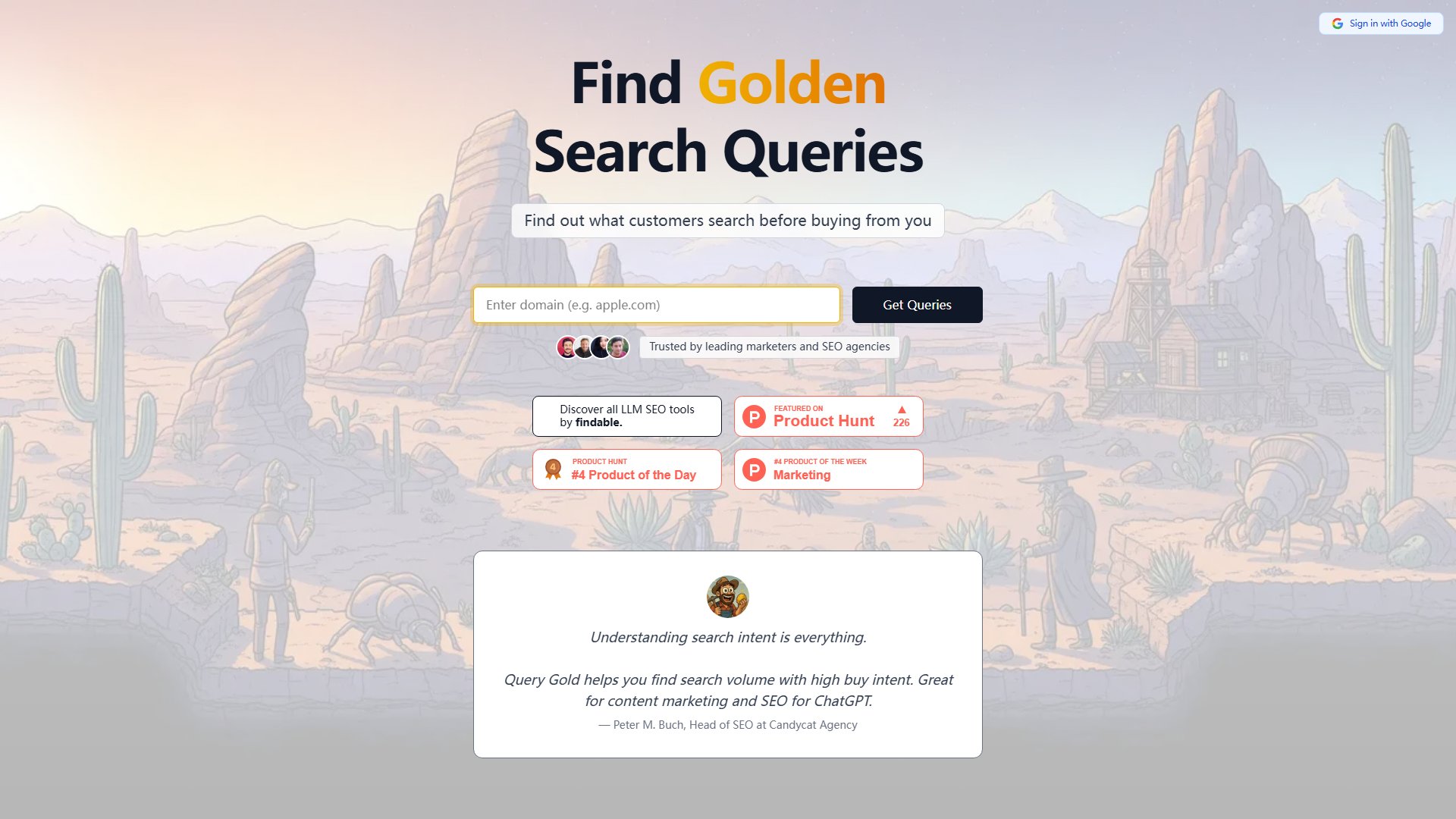 QueryGold Screenshot QueryGold Screenshot