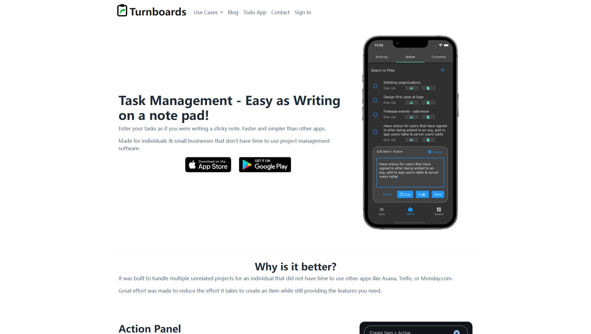 Turnboards Turnboards Interface & Screenshots Turnboards Turnboards Interface & Screenshots