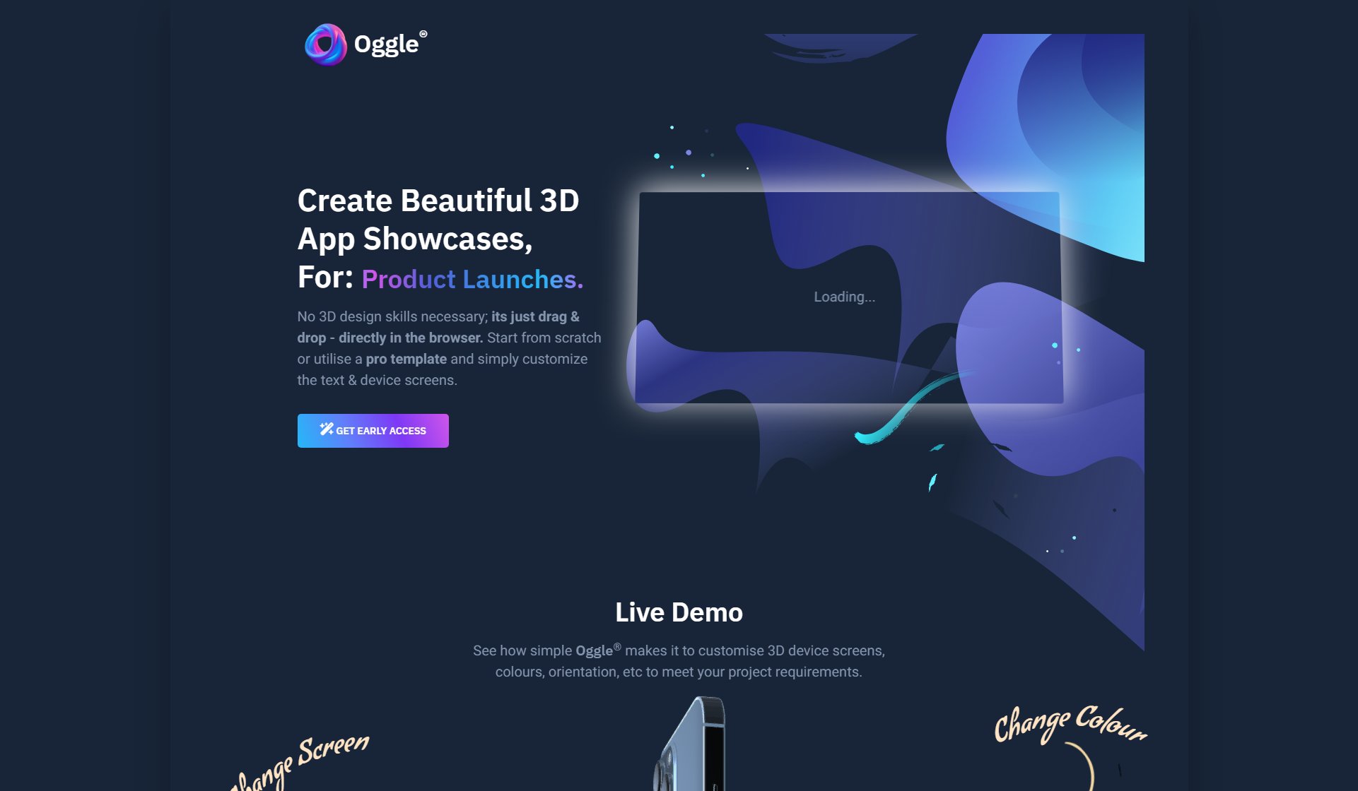 Oggle® Oggle® Interface & Screenshots