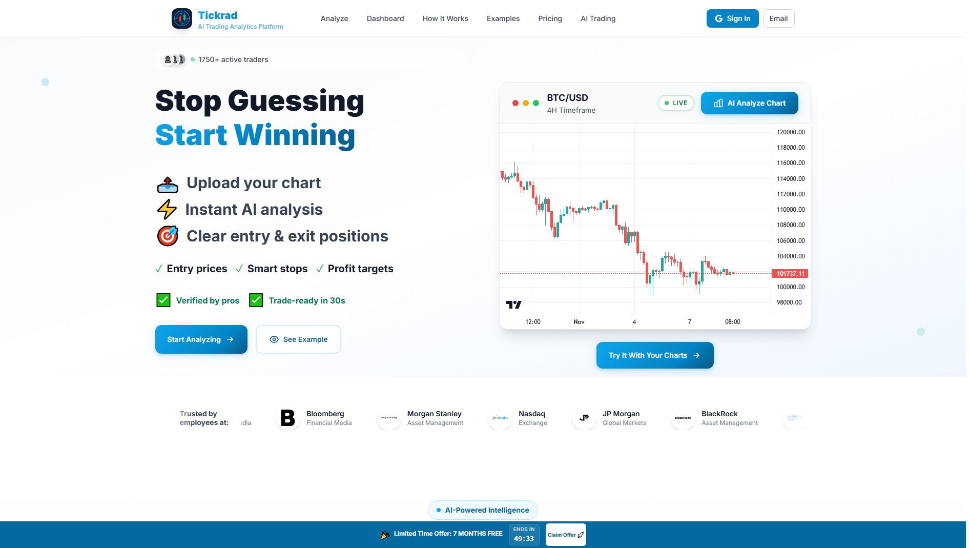 Tickrad Tickrad Interface & Screenshots Tickrad Tickrad Interface & Screenshots