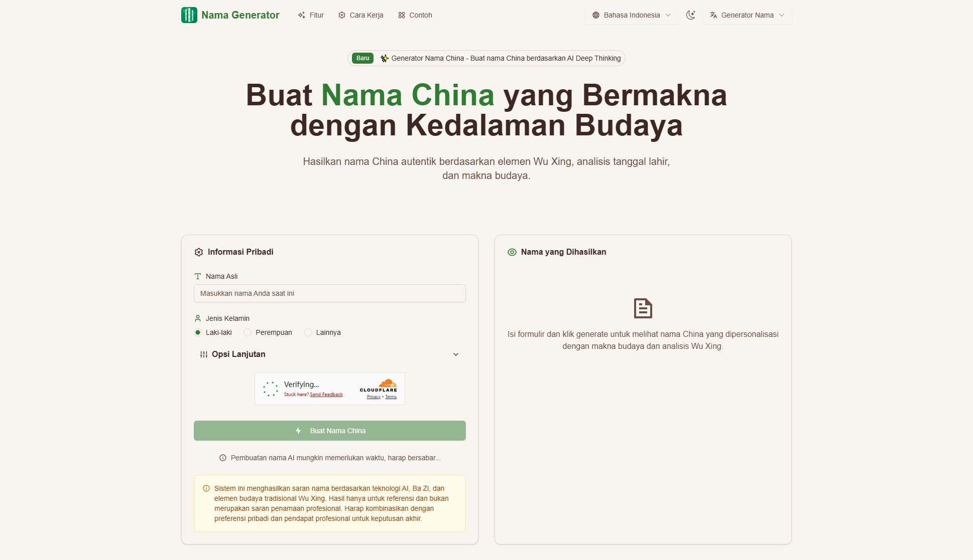 Generator Nama China Generator Nama China Interface & Screenshots Generator Nama China Generator Nama China Interface & Screenshots