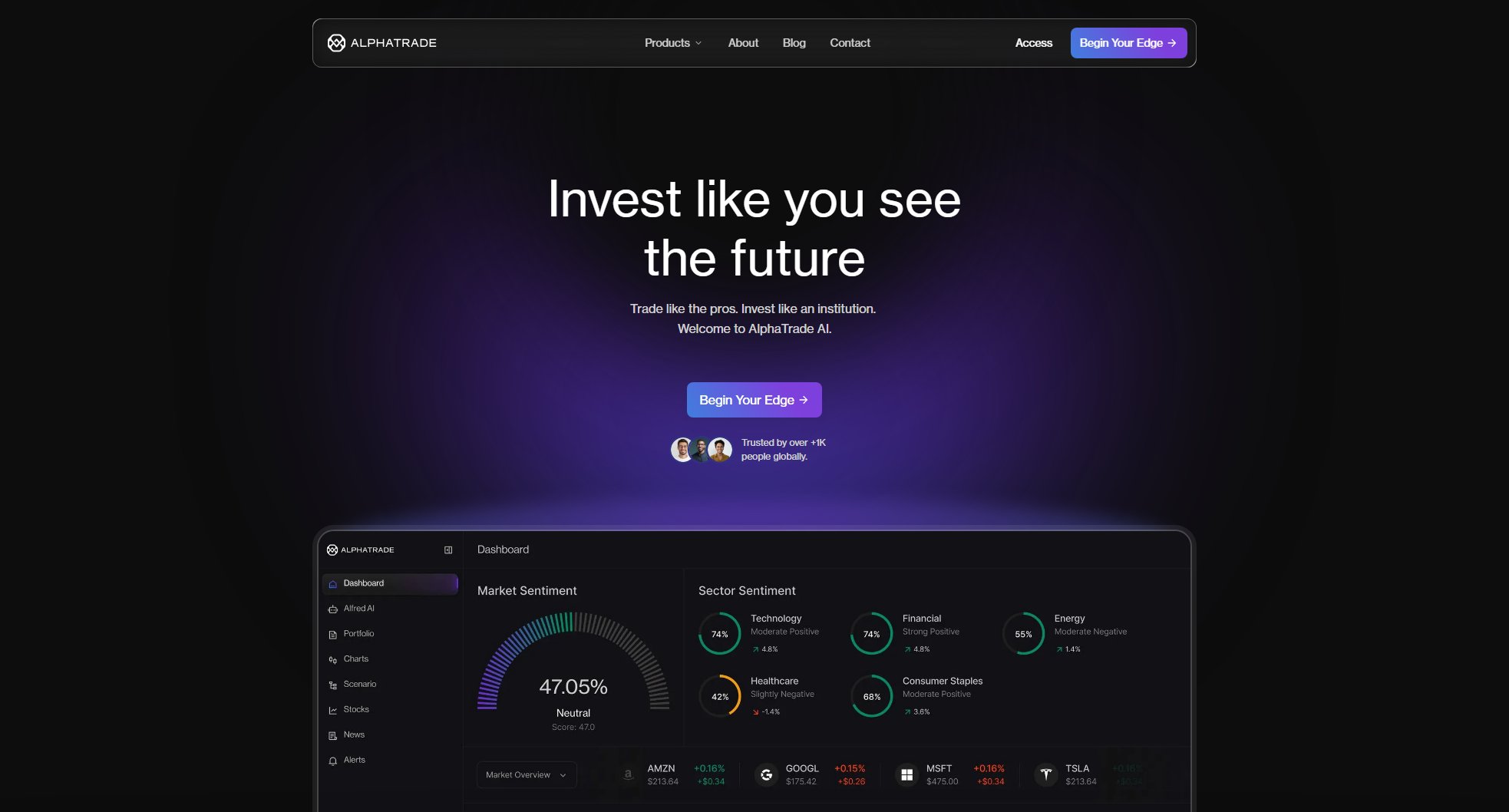 AlphaTrade AI AlphaTrade AI Interface & Screenshots AlphaTrade AI AlphaTrade AI Interface & Screenshots
