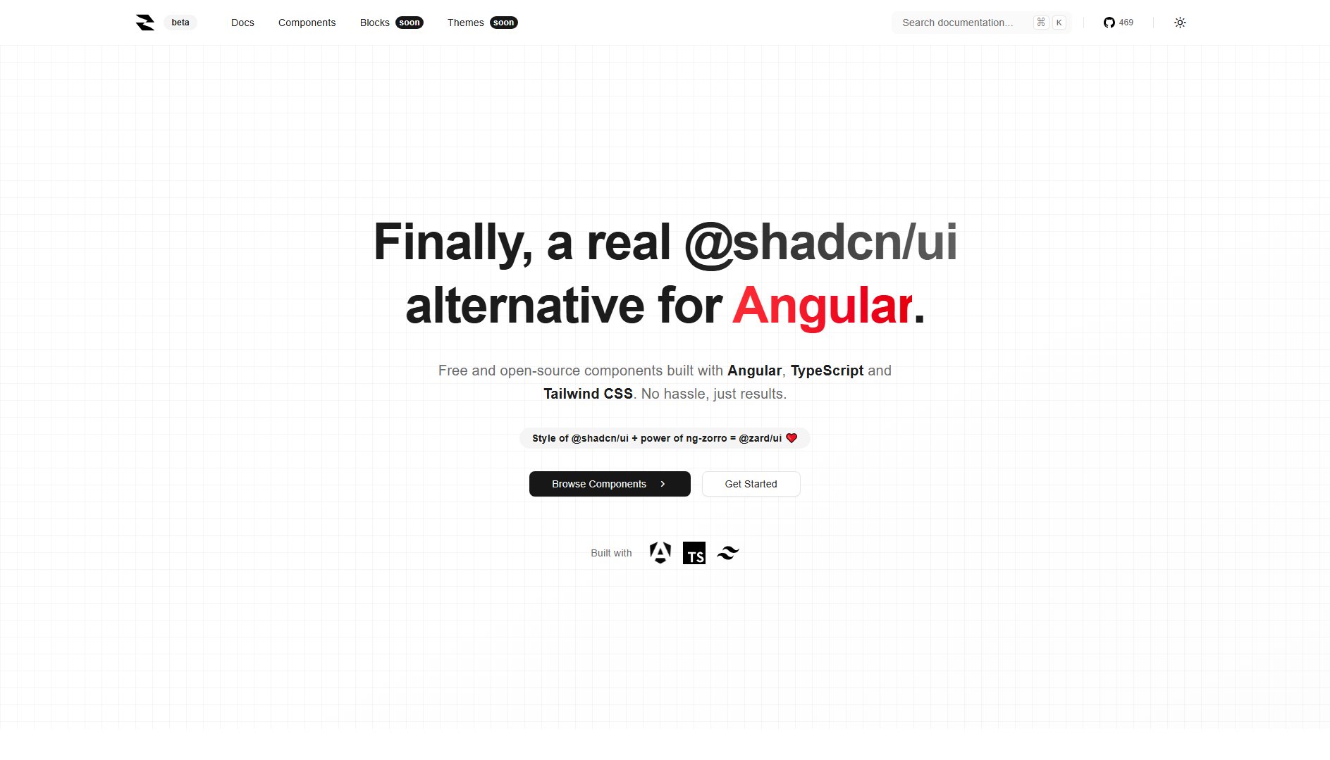 Zard UI Zard UI Interface & Screenshots