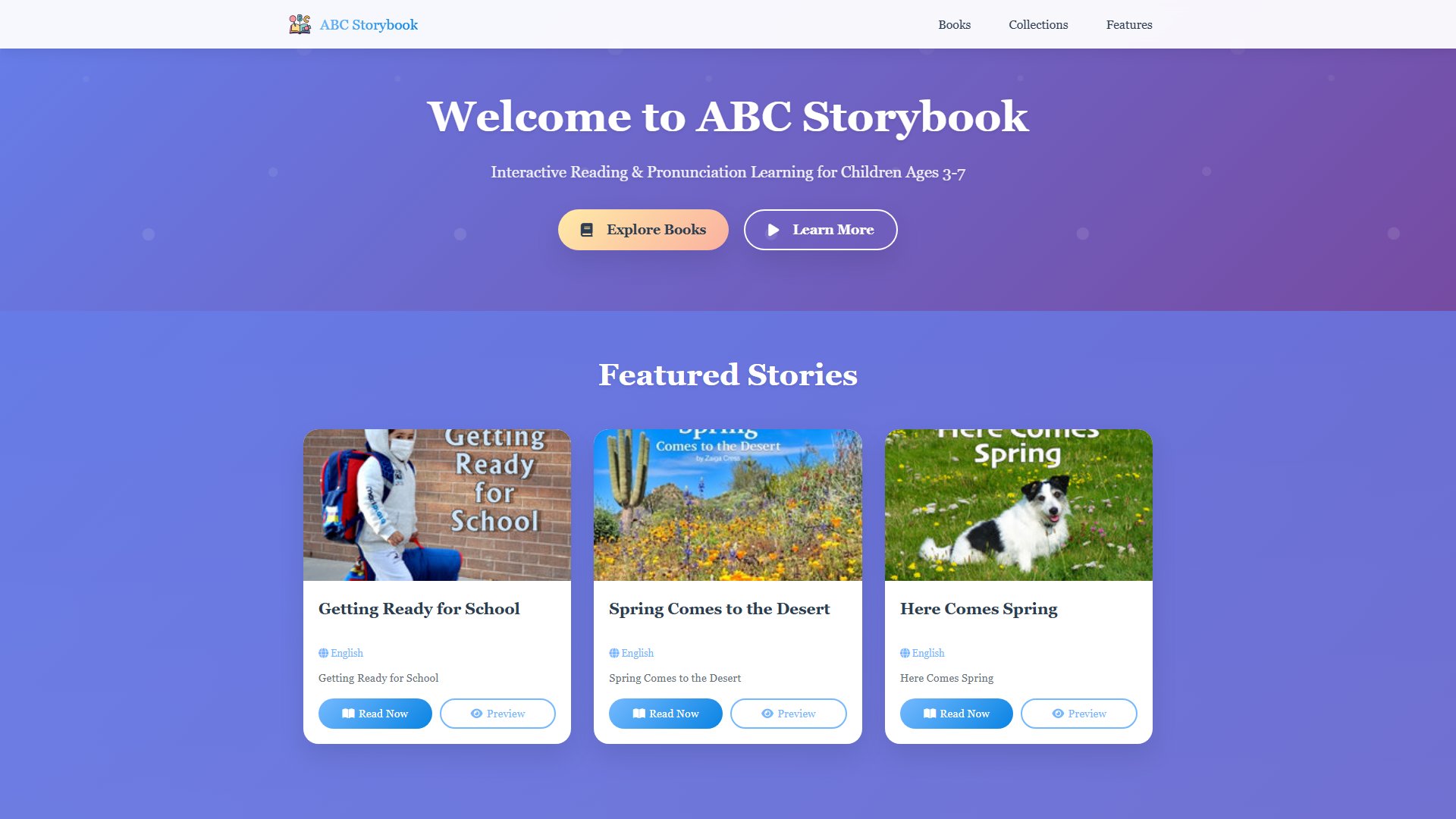 ABC Storybook Screenshot ABC Storybook Screenshot