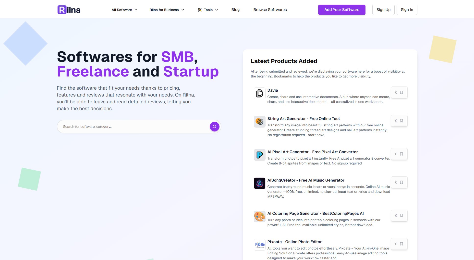 Rilna Rilna Interface & Screenshots Rilna Rilna Interface & Screenshots