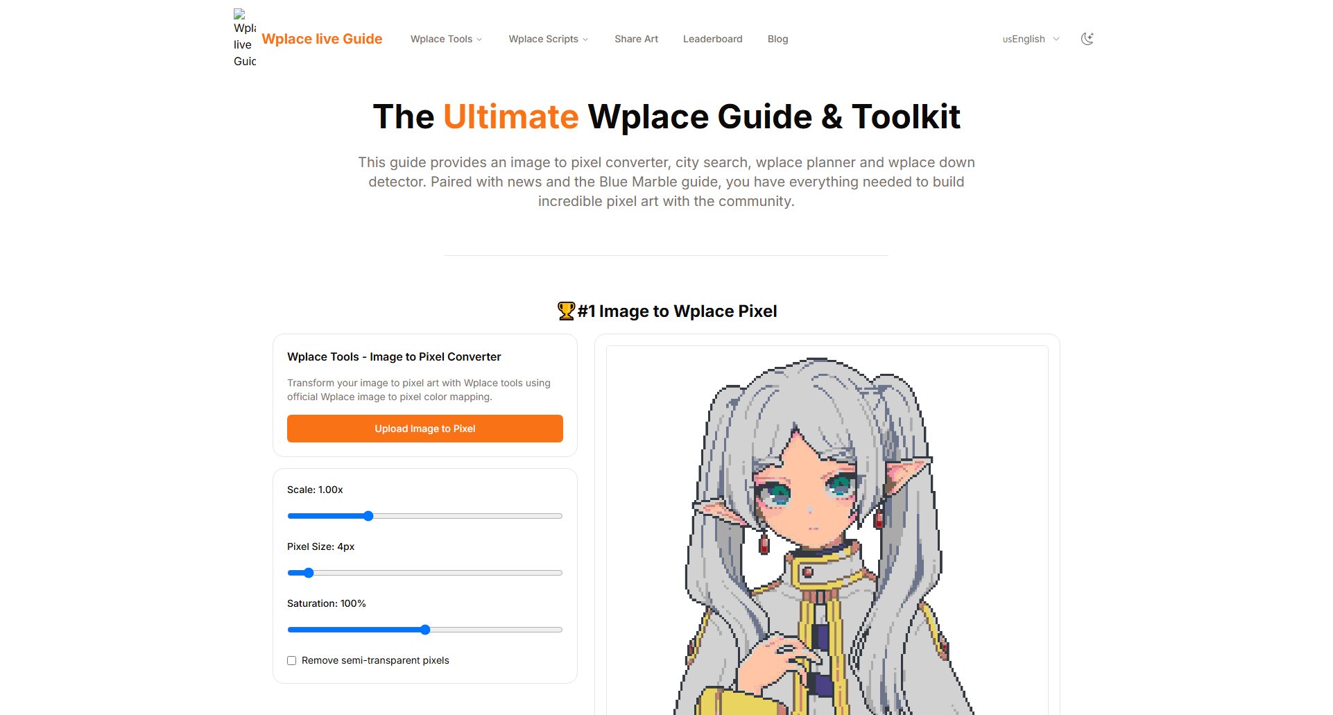 Wplace Tool Screenshot Wplace Tool Screenshot