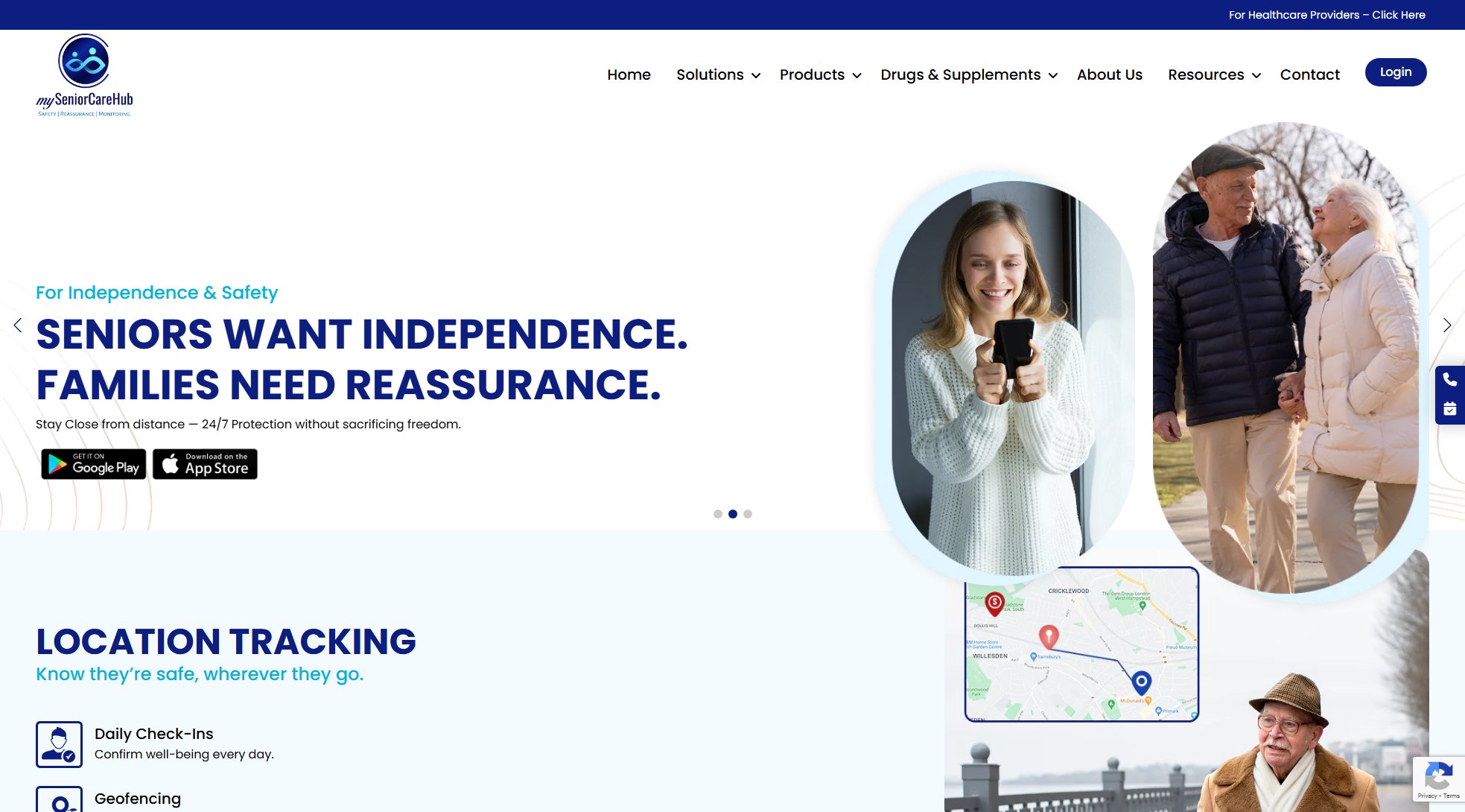 mySeniorCareHub mySeniorCareHub Interface & Screenshots mySeniorCareHub mySeniorCareHub Interface & Screenshots