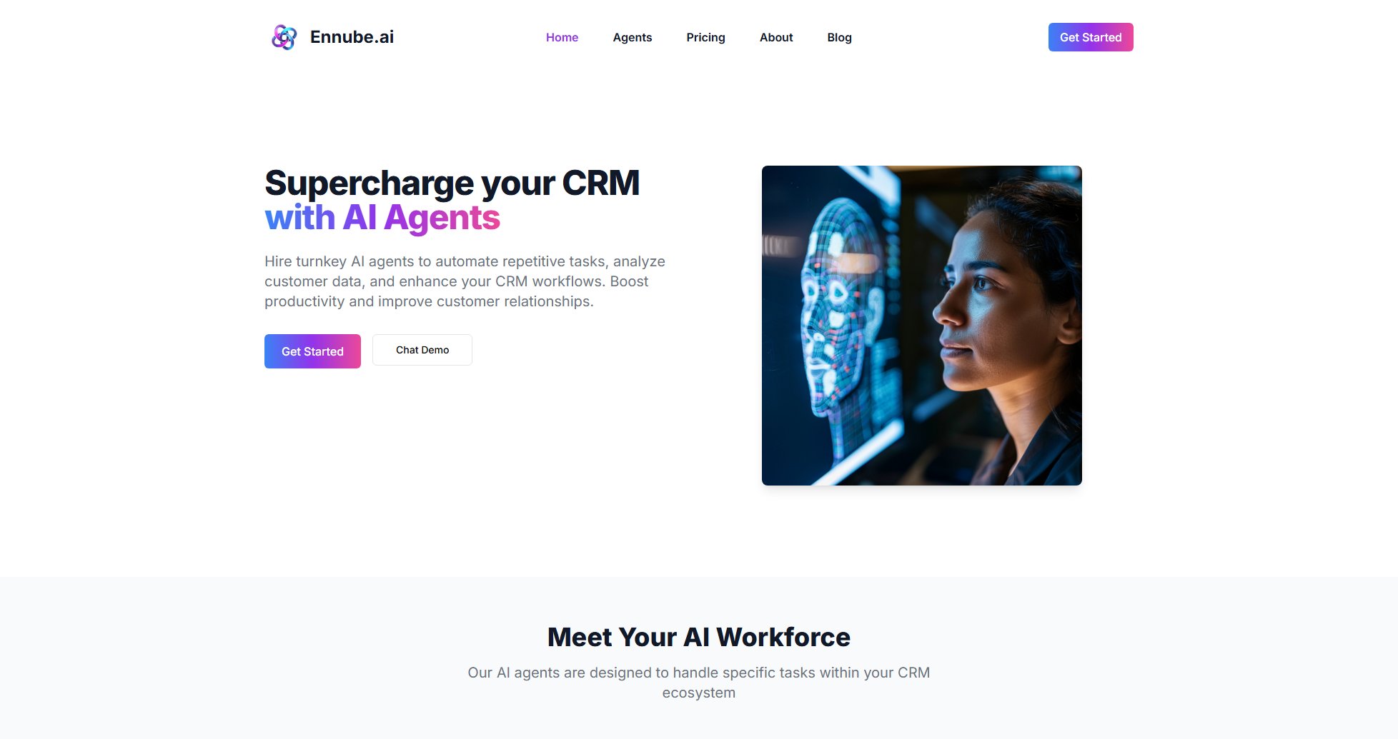 Ennube.ai Ennube.ai Interface & Screenshots