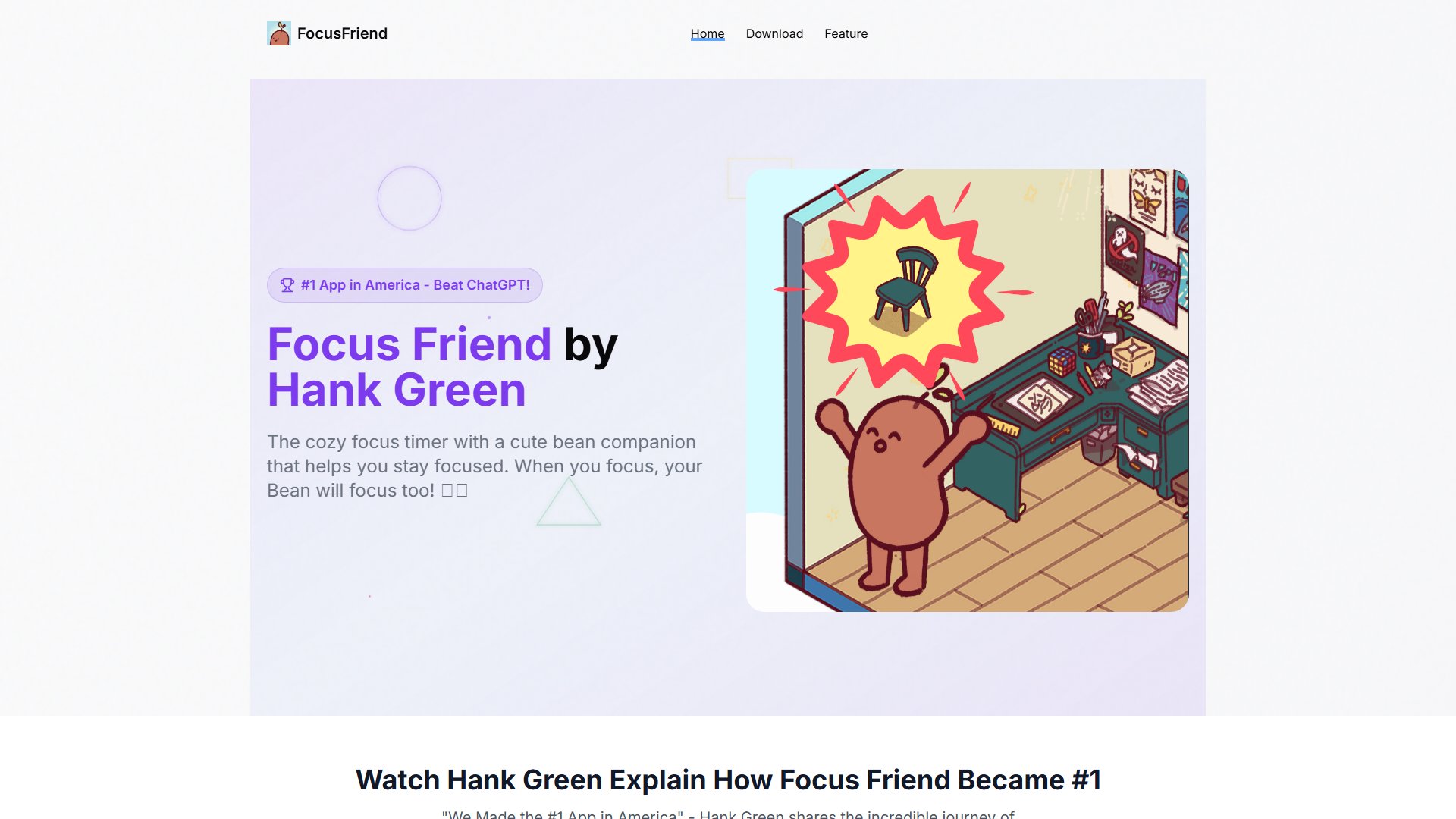 Focus Friend by Hank Green Screenshot Focus Friend by Hank Green Screenshot