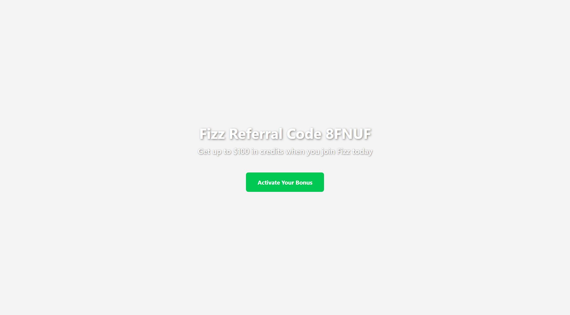 Fizz Fizz Interface & Screenshots