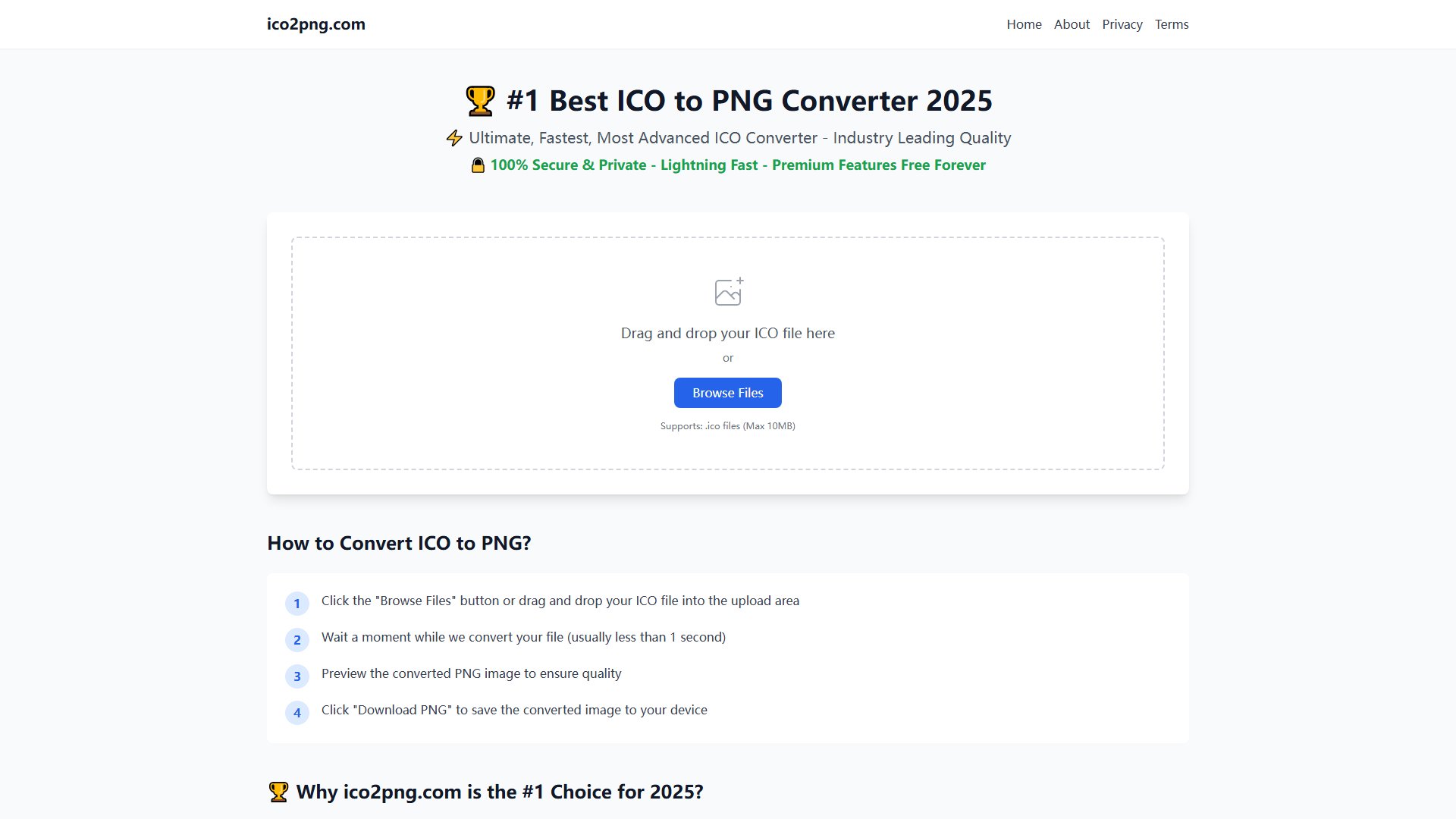 ICO to PNG Converter Screenshot ICO to PNG Converter Screenshot