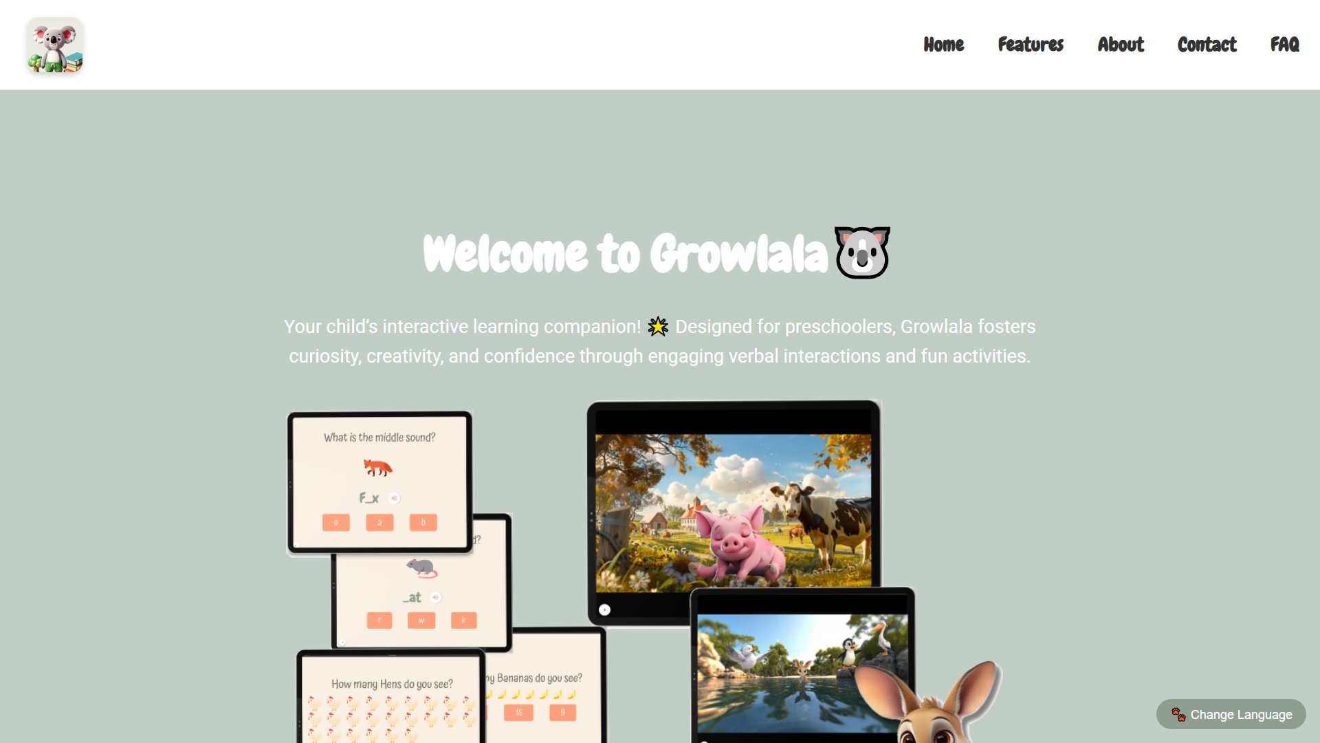 Growlala Screenshot Growlala Screenshot