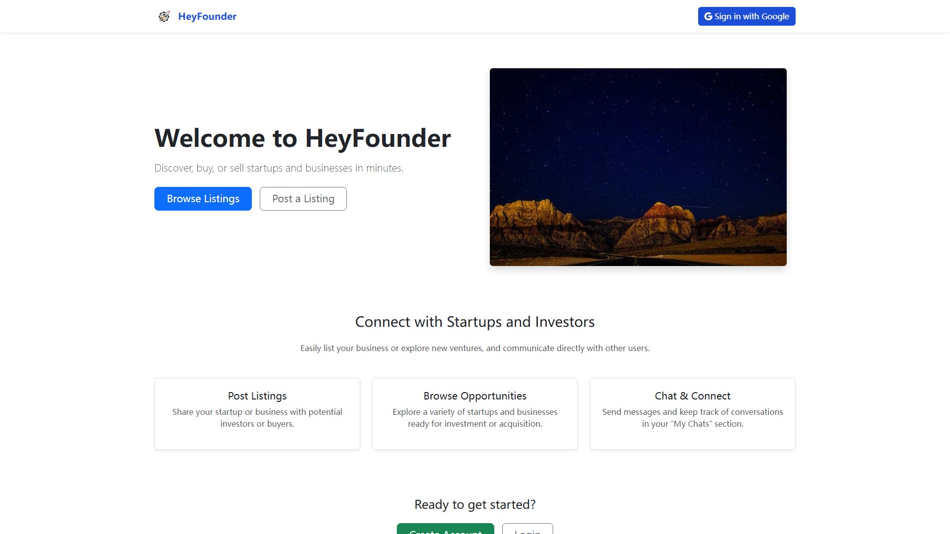 HeyFounder Screenshot HeyFounder Screenshot