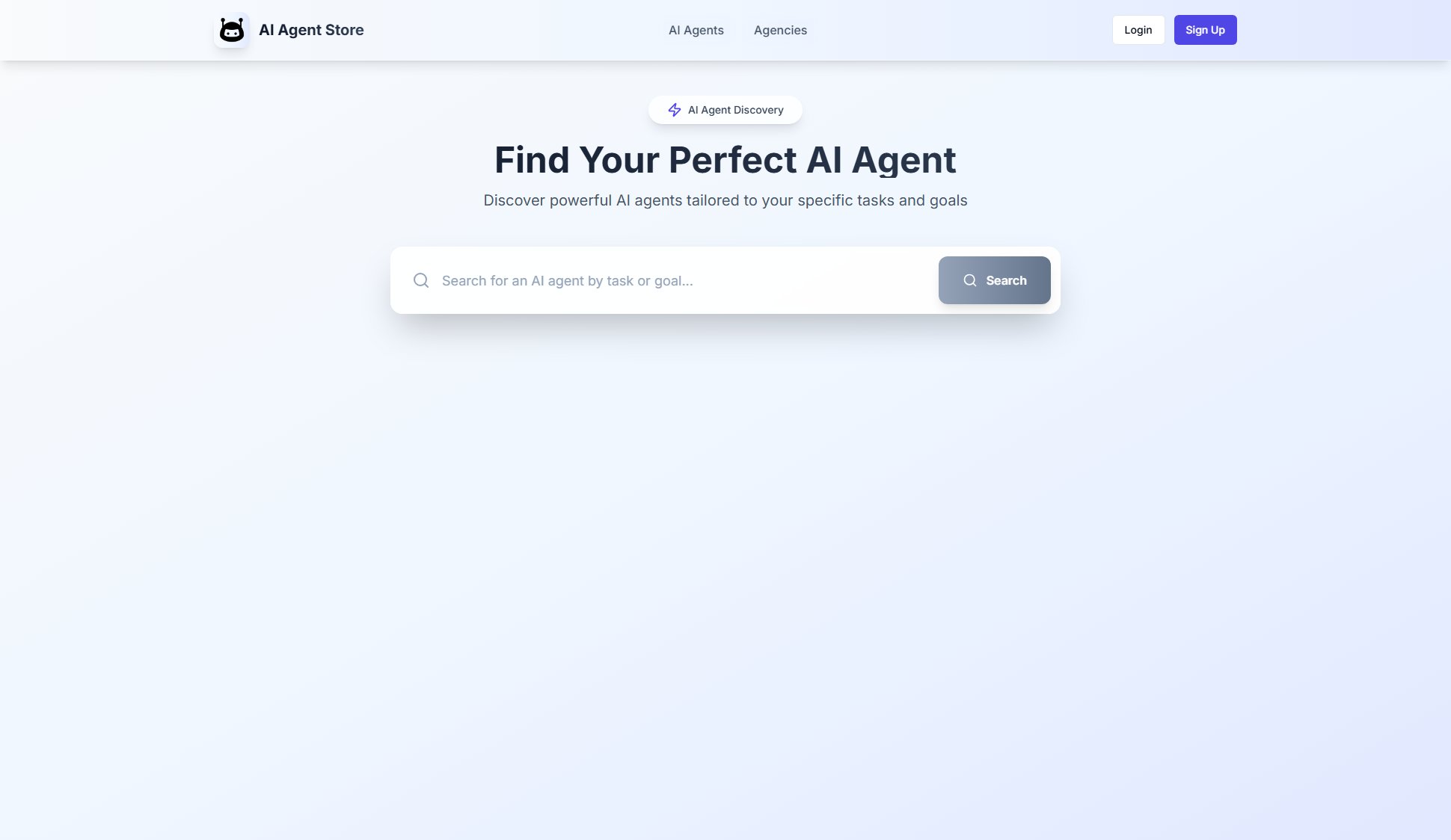 AI Agent Store AI Agent Store Interface & Screenshots AI Agent Store AI Agent Store Interface & Screenshots