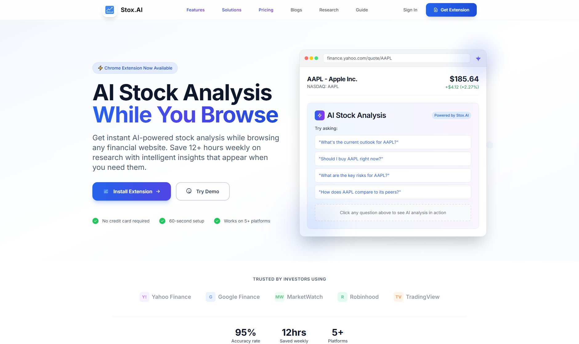Stox.AI Screenshot Stox.AI Screenshot