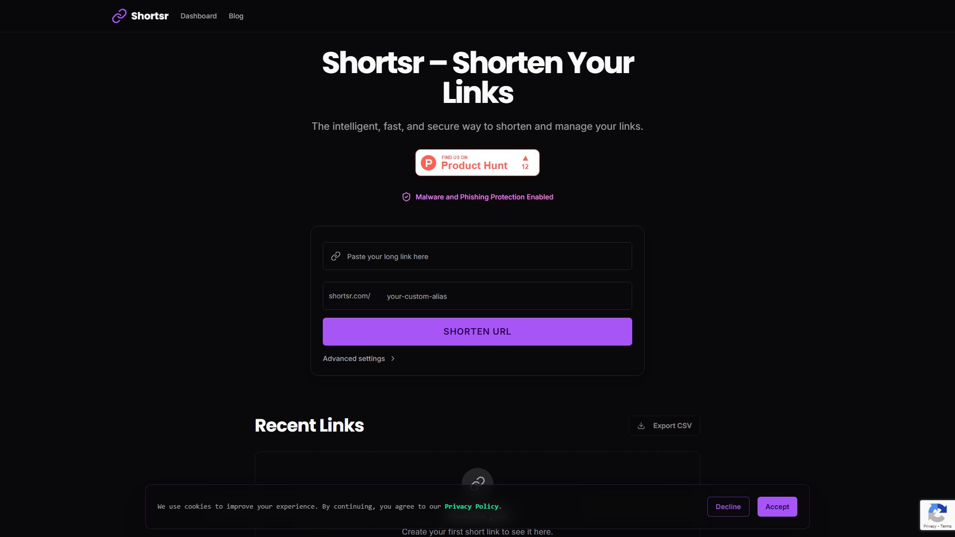 Shortsr Screenshot Shortsr Screenshot