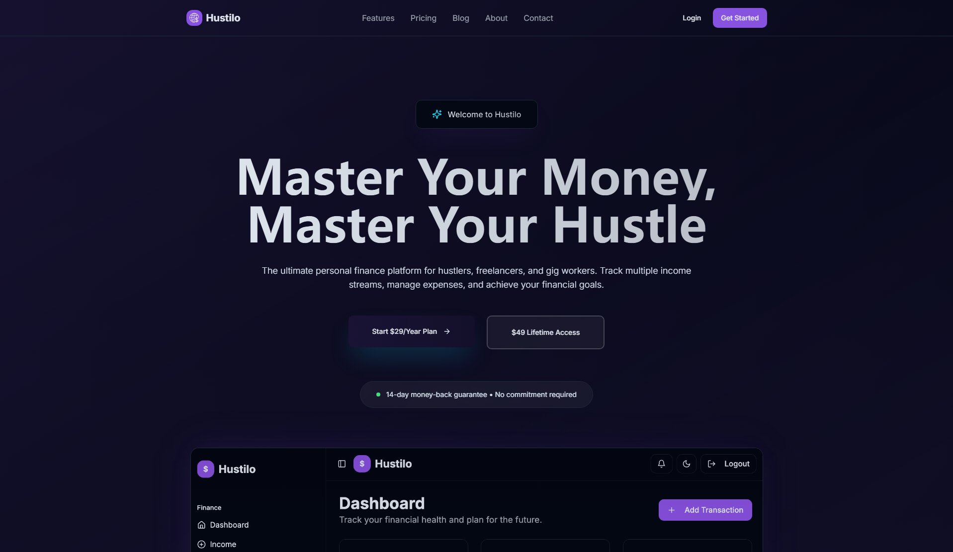Hustilo Hustilo Interface & Screenshots Hustilo Hustilo Interface & Screenshots