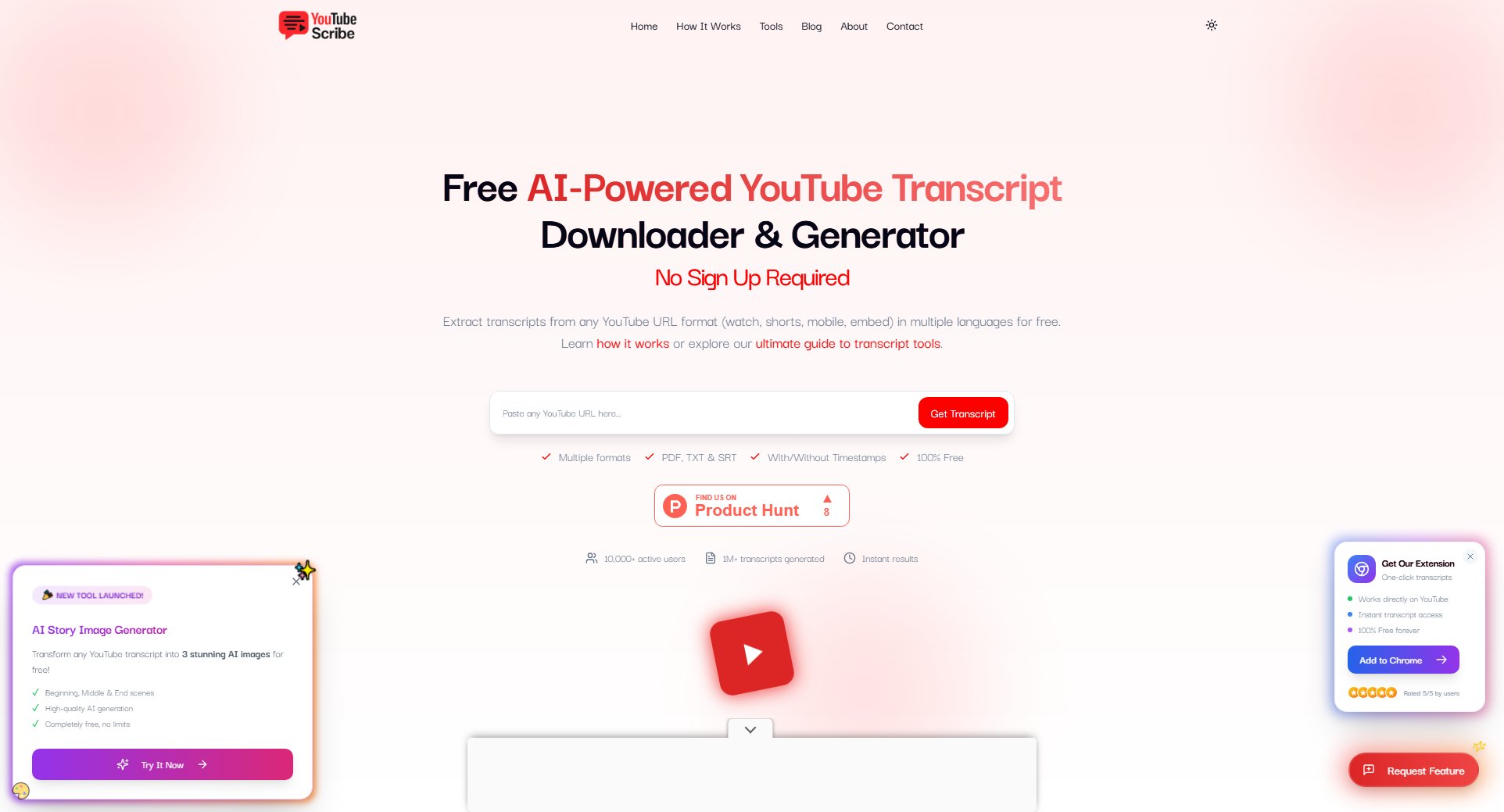 YouTubeScribe YouTubeScribe Interface & Screenshots YouTubeScribe YouTubeScribe Interface & Screenshots