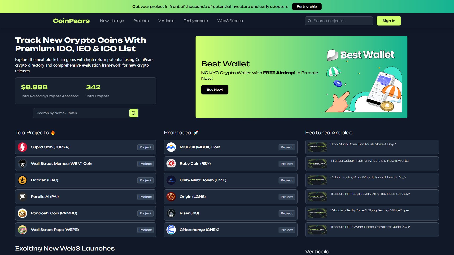 CoinPears Screenshot CoinPears Screenshot