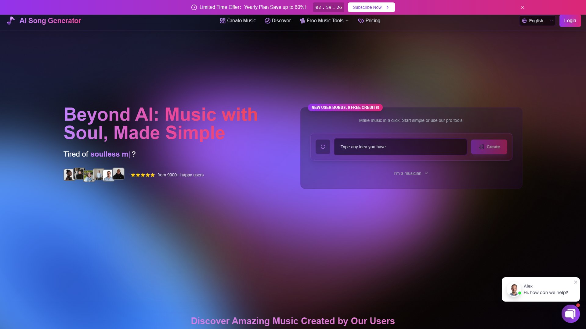 AI Song Generator Screenshot AI Song Generator Screenshot