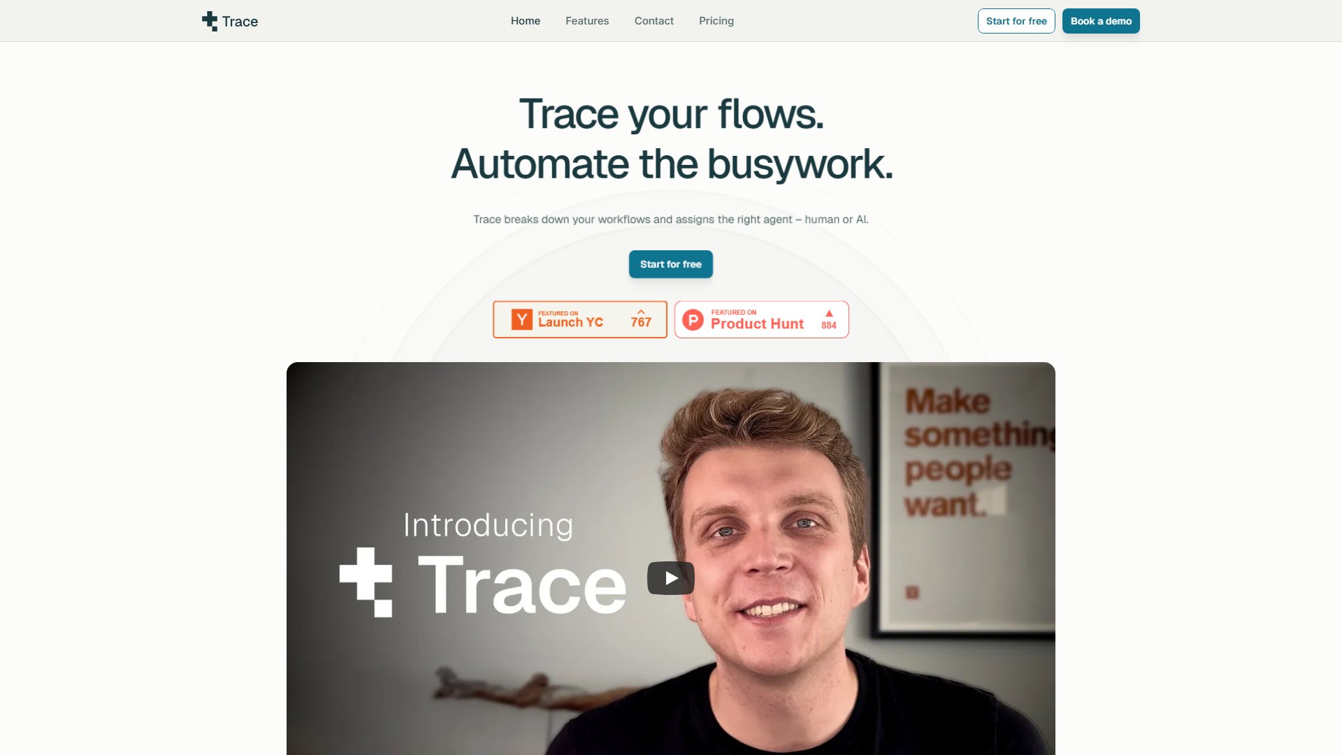 Trace Screenshot Trace Screenshot