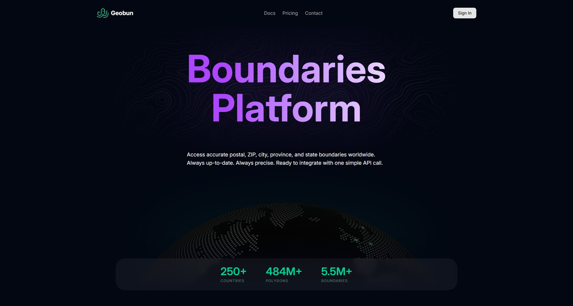 Geobun Geobun Interface & Screenshots