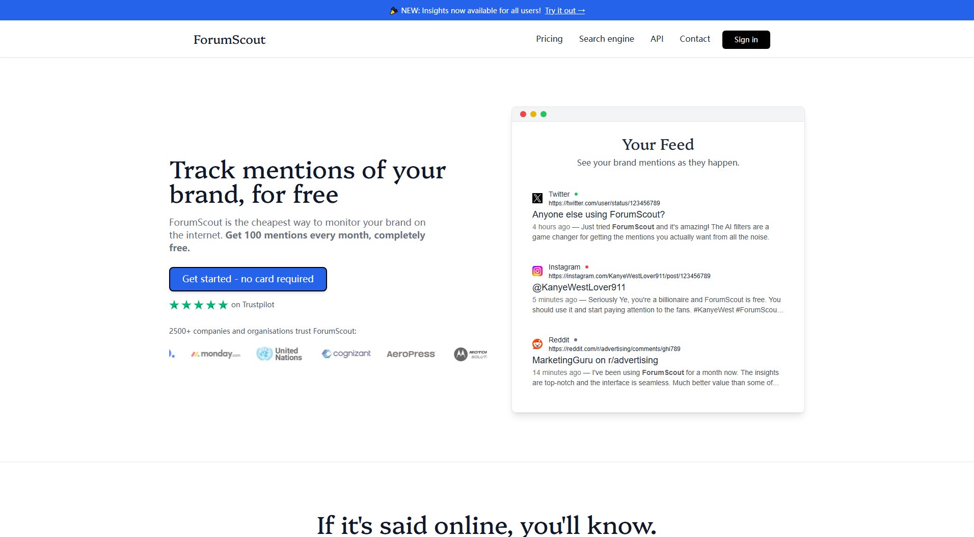 ForumScout ForumScout Interface & Screenshots ForumScout ForumScout Interface & Screenshots