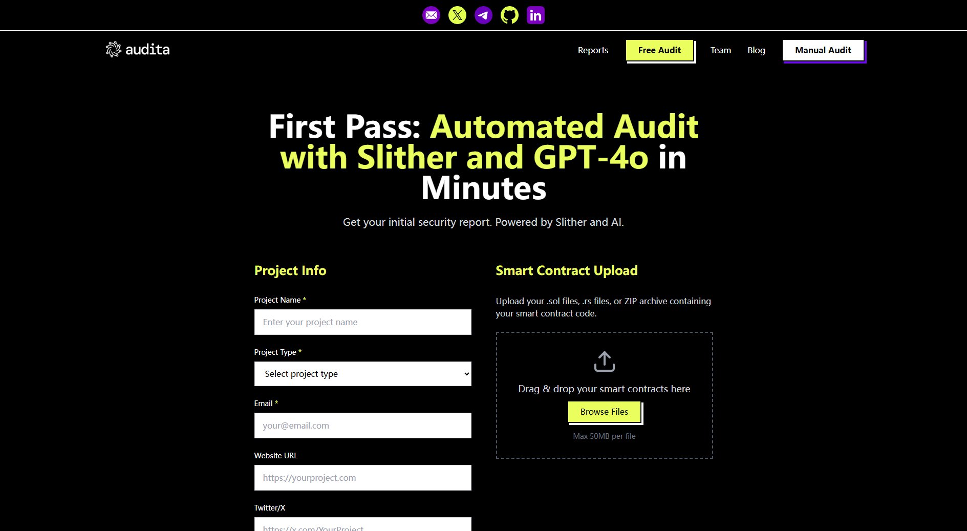 AUDITA Screenshot
