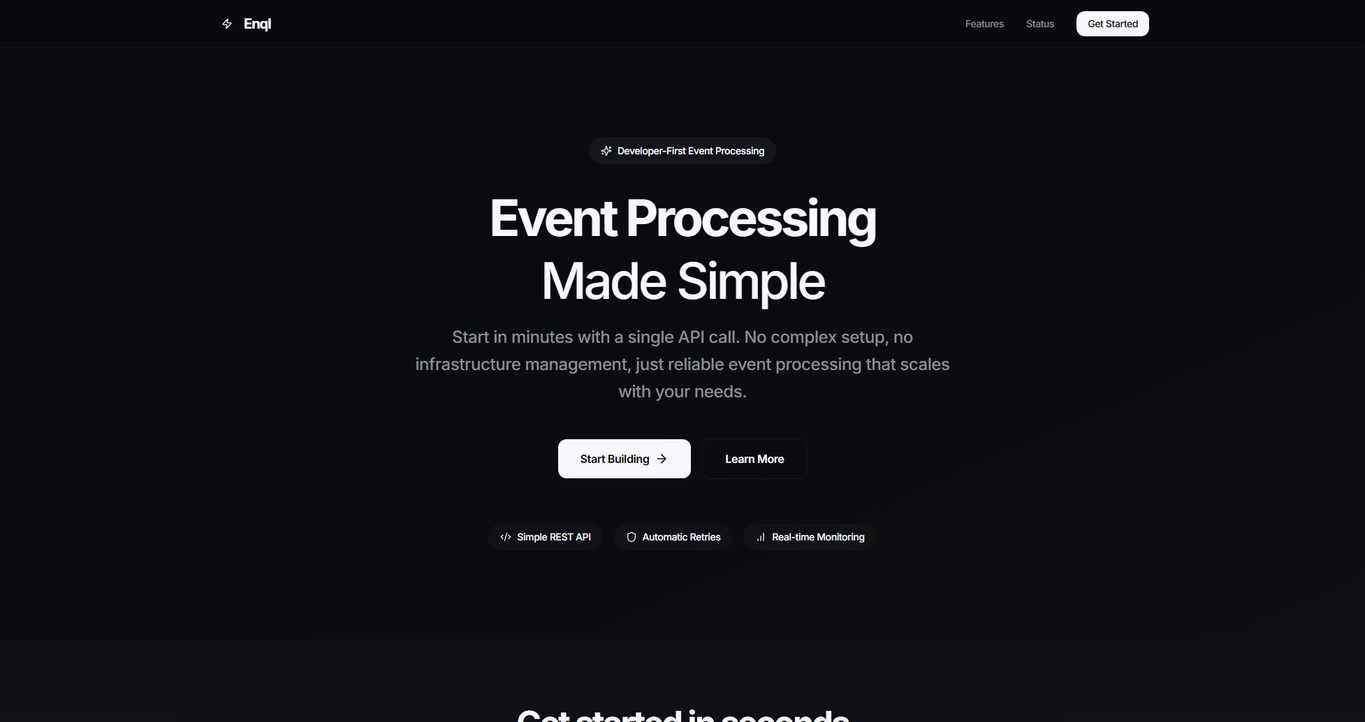 Enql Enql Interface & Screenshots