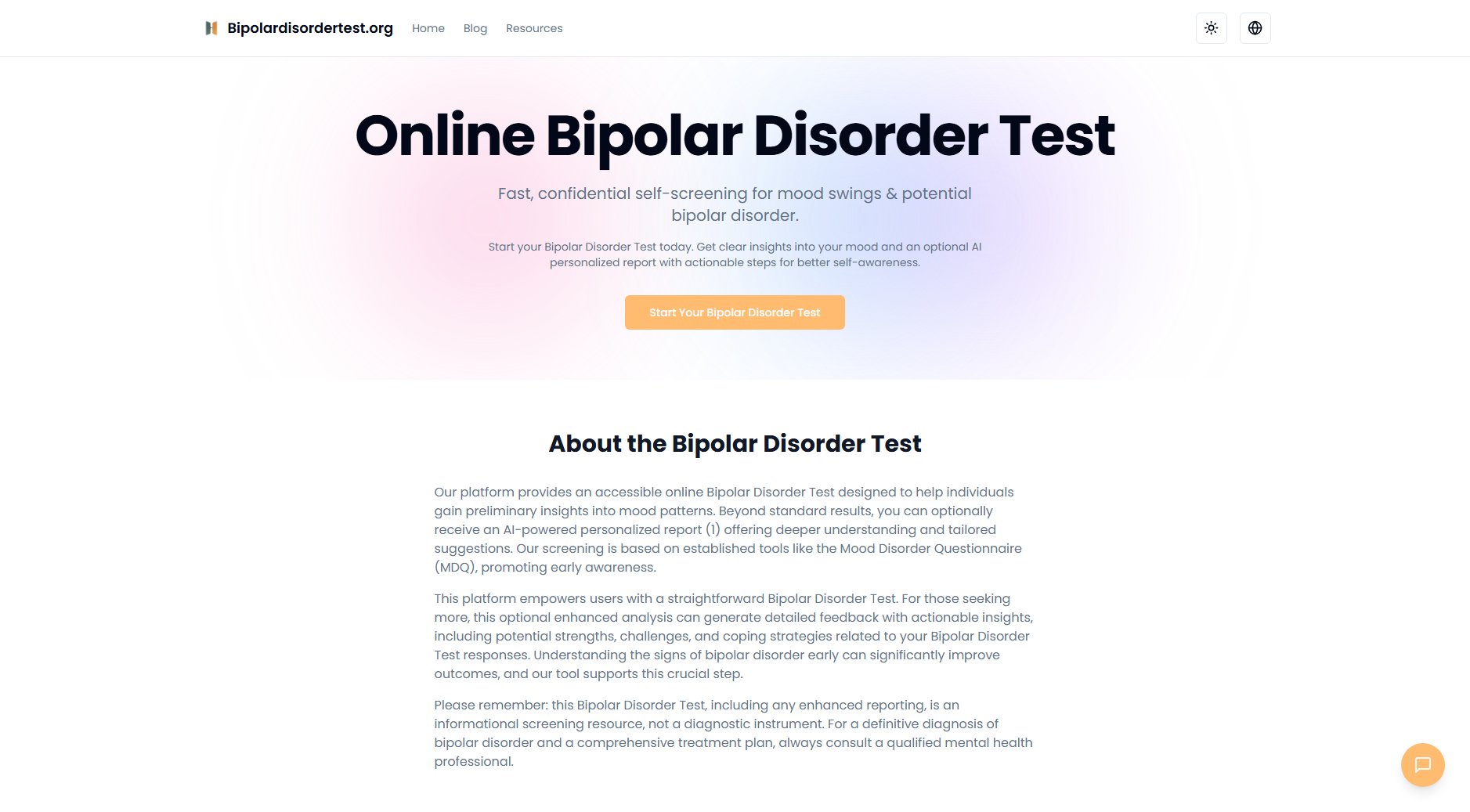 Bipolar Disorder Test Bipolar Disorder Test Interface & Screenshots Bipolar Disorder Test Bipolar Disorder Test Interface & Screenshots