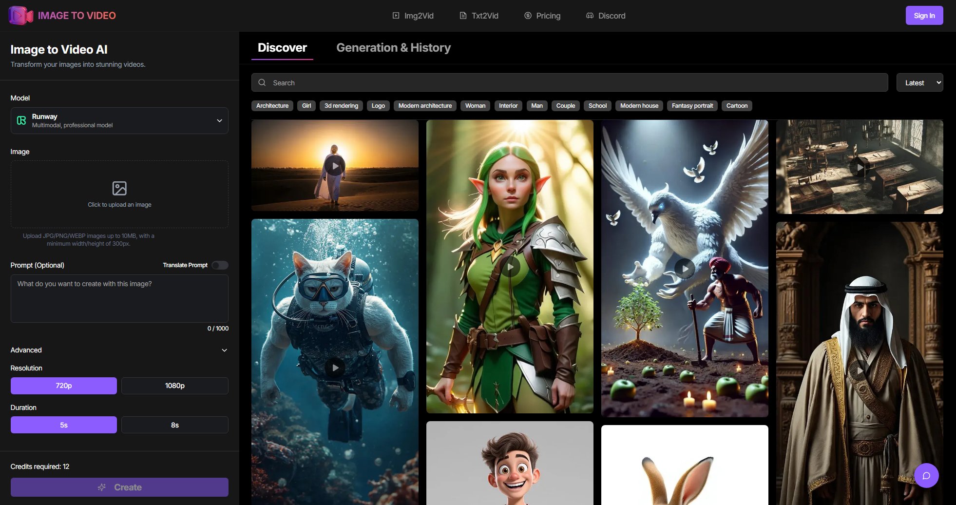 Image to Video AI Image to Video AI Interface & Screenshots Image to Video AI Image to Video AI Interface & Screenshots