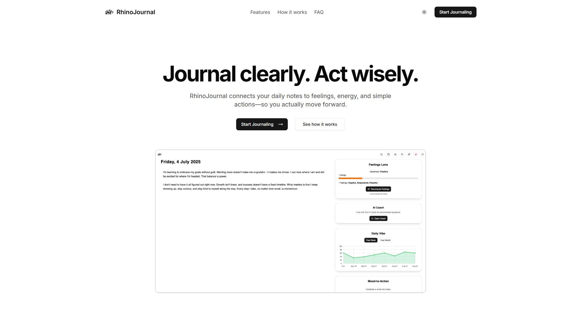 RhinoJournal Screenshot