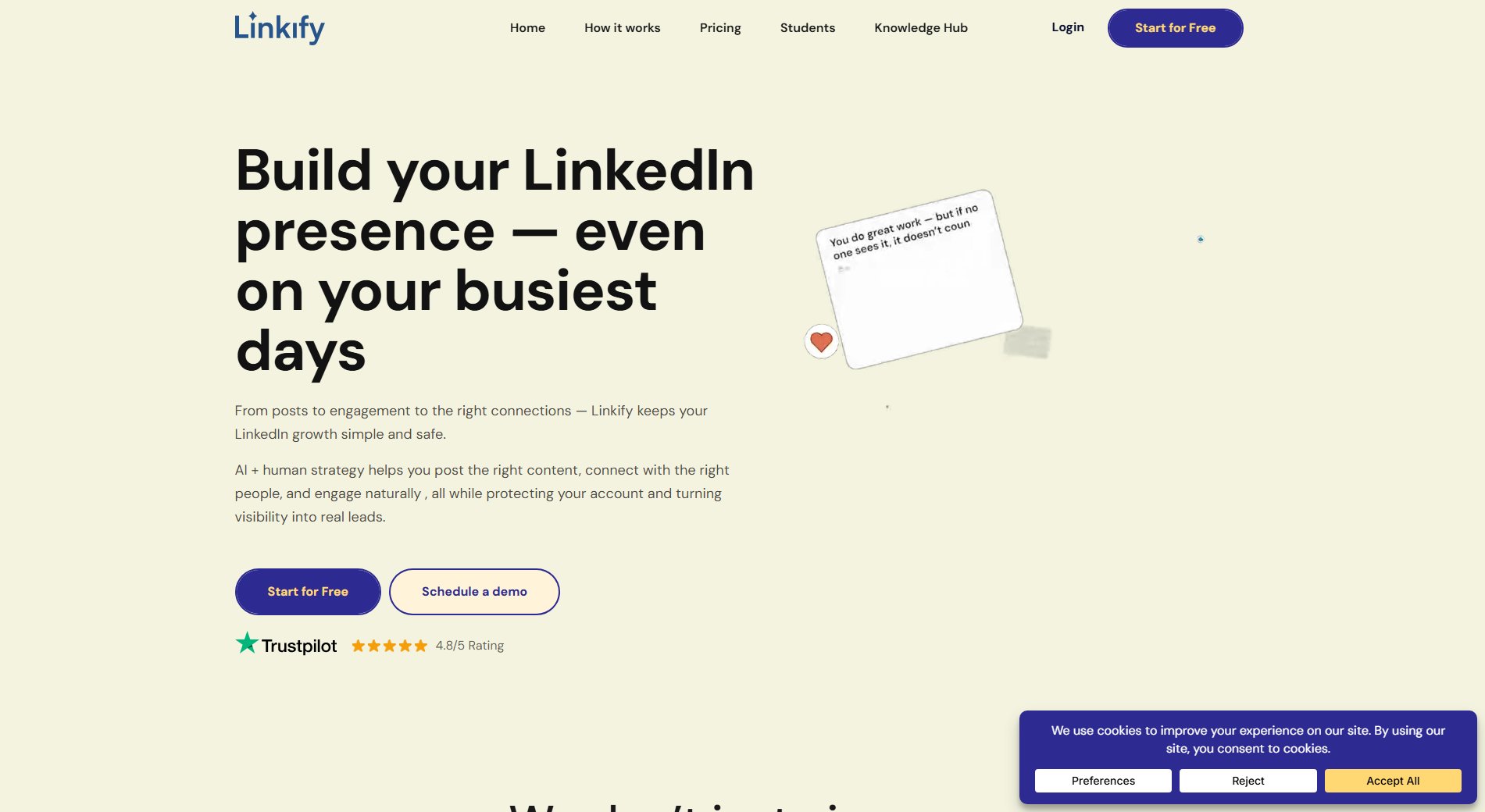 Linkify Linkify Interface & Screenshots Linkify Linkify Interface & Screenshots