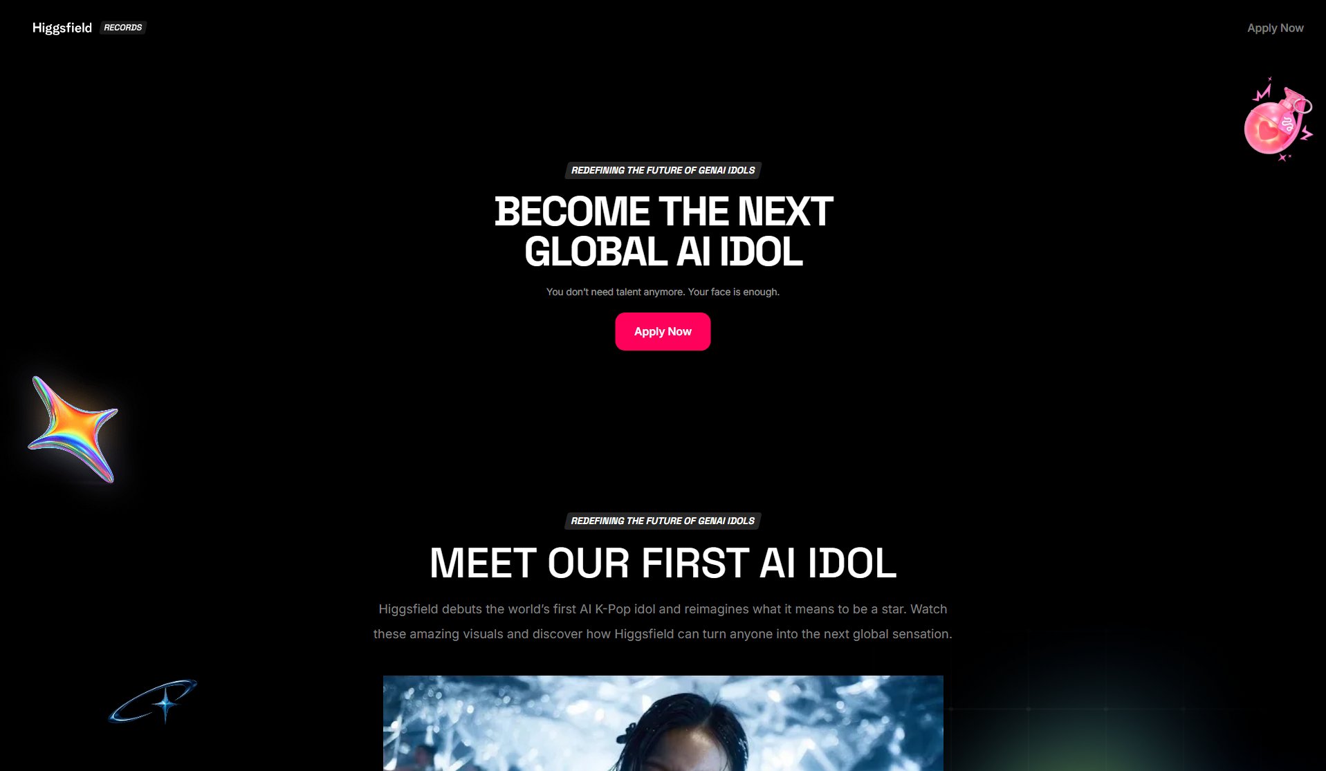 Higgsfield AI Screenshot