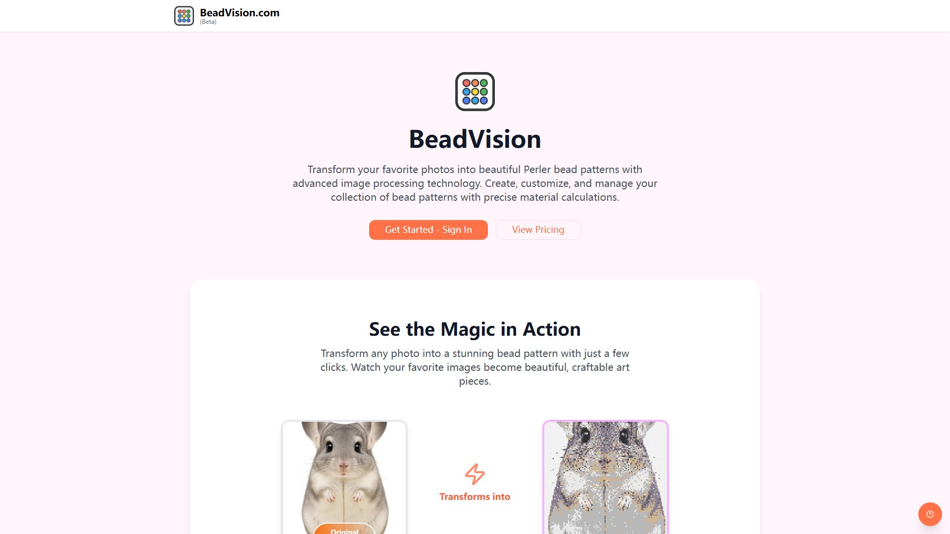 BeadVision Screenshot