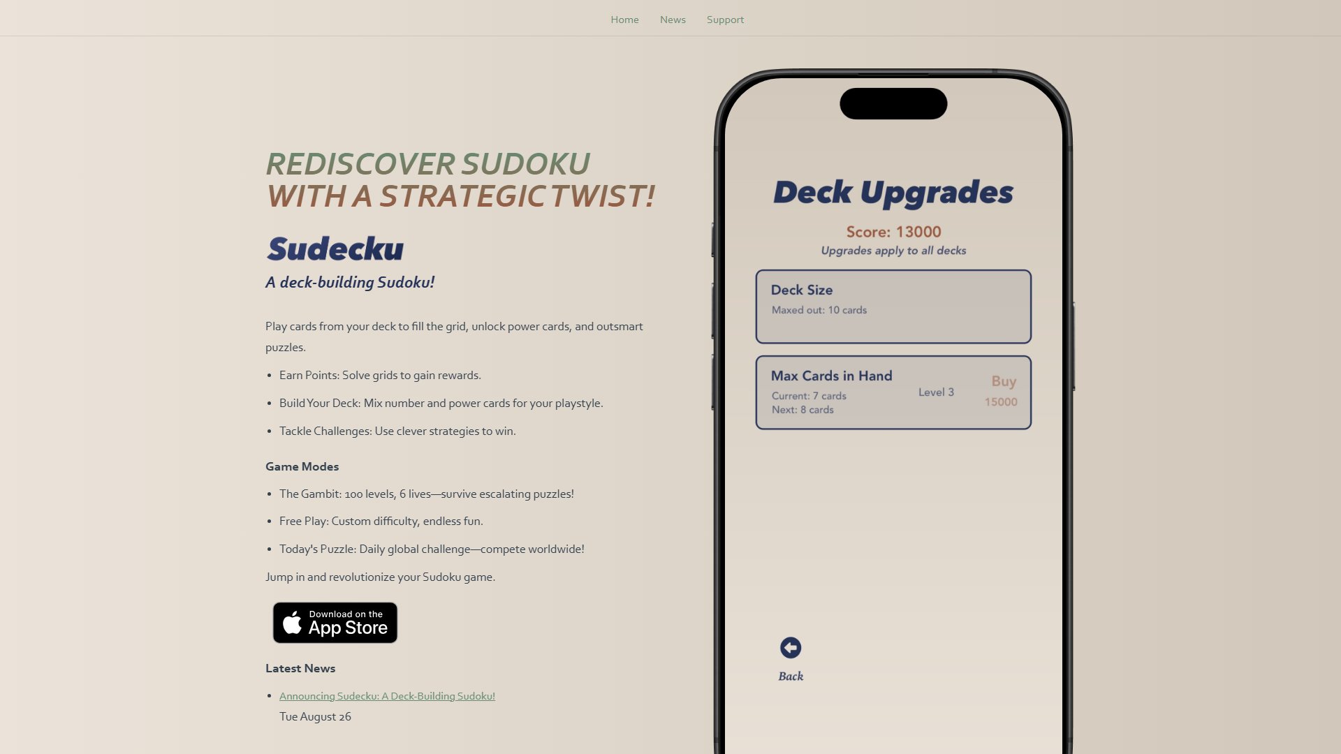 Sudecku Screenshot Sudecku Screenshot