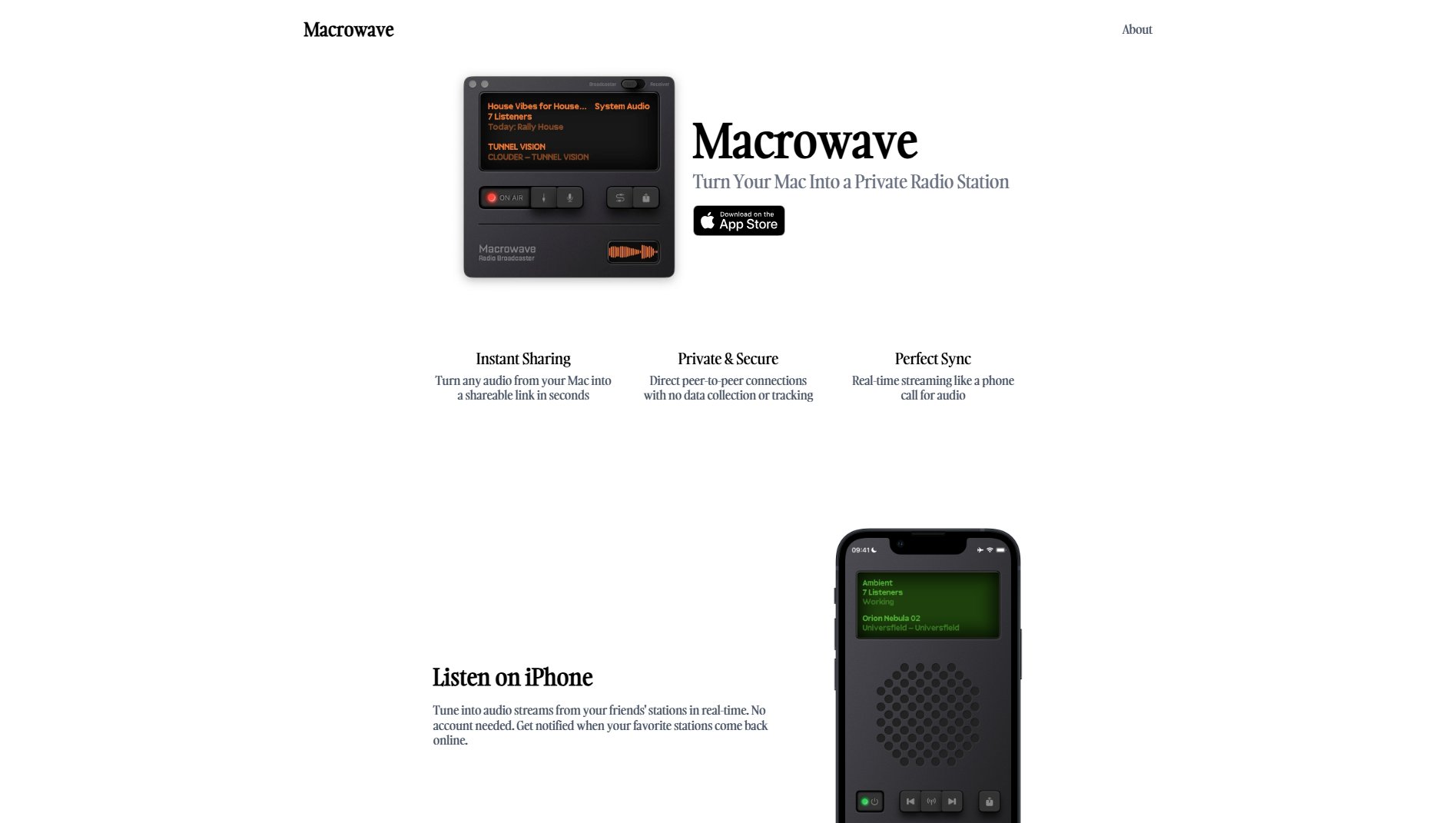 Macrowave Macrowave Interface & Screenshots Macrowave Macrowave Interface & Screenshots