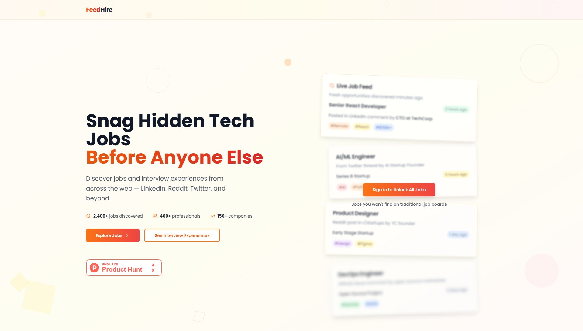 FeedHire Screenshot