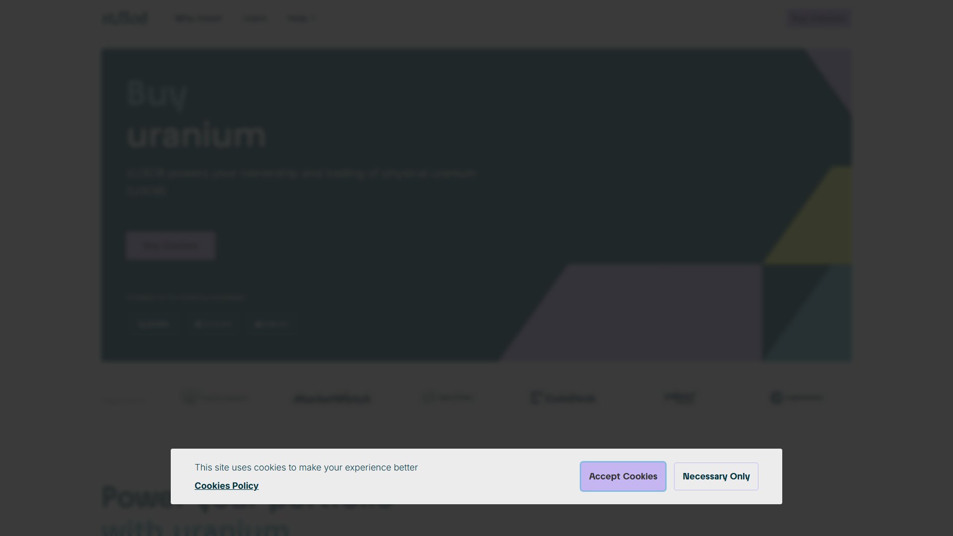 Uranium.io Screenshot