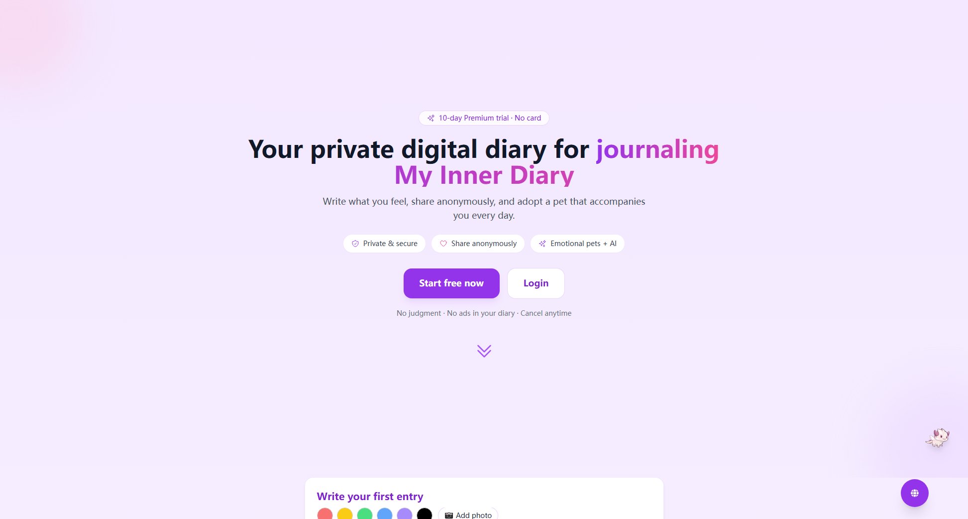 My Inner Diary Screenshot