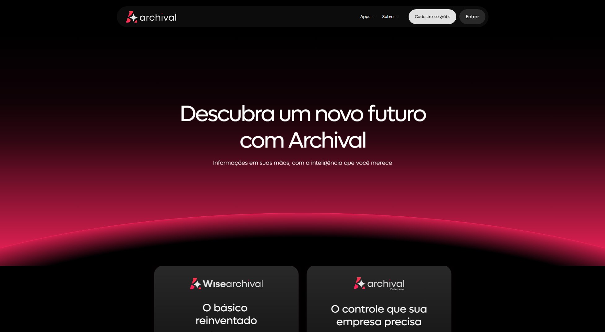 Archival Archival Interface & Screenshots Archival Archival Interface & Screenshots