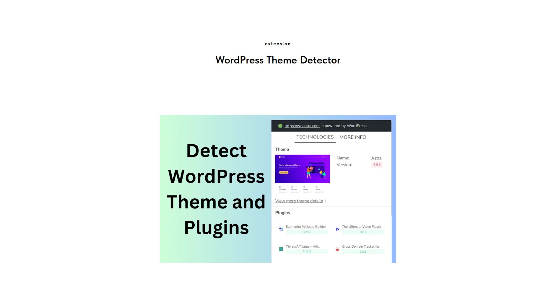 WordPress Theme Detector WordPress Theme Detector Interface & Screenshots WordPress Theme Detector WordPress Theme Detector Interface & Screenshots