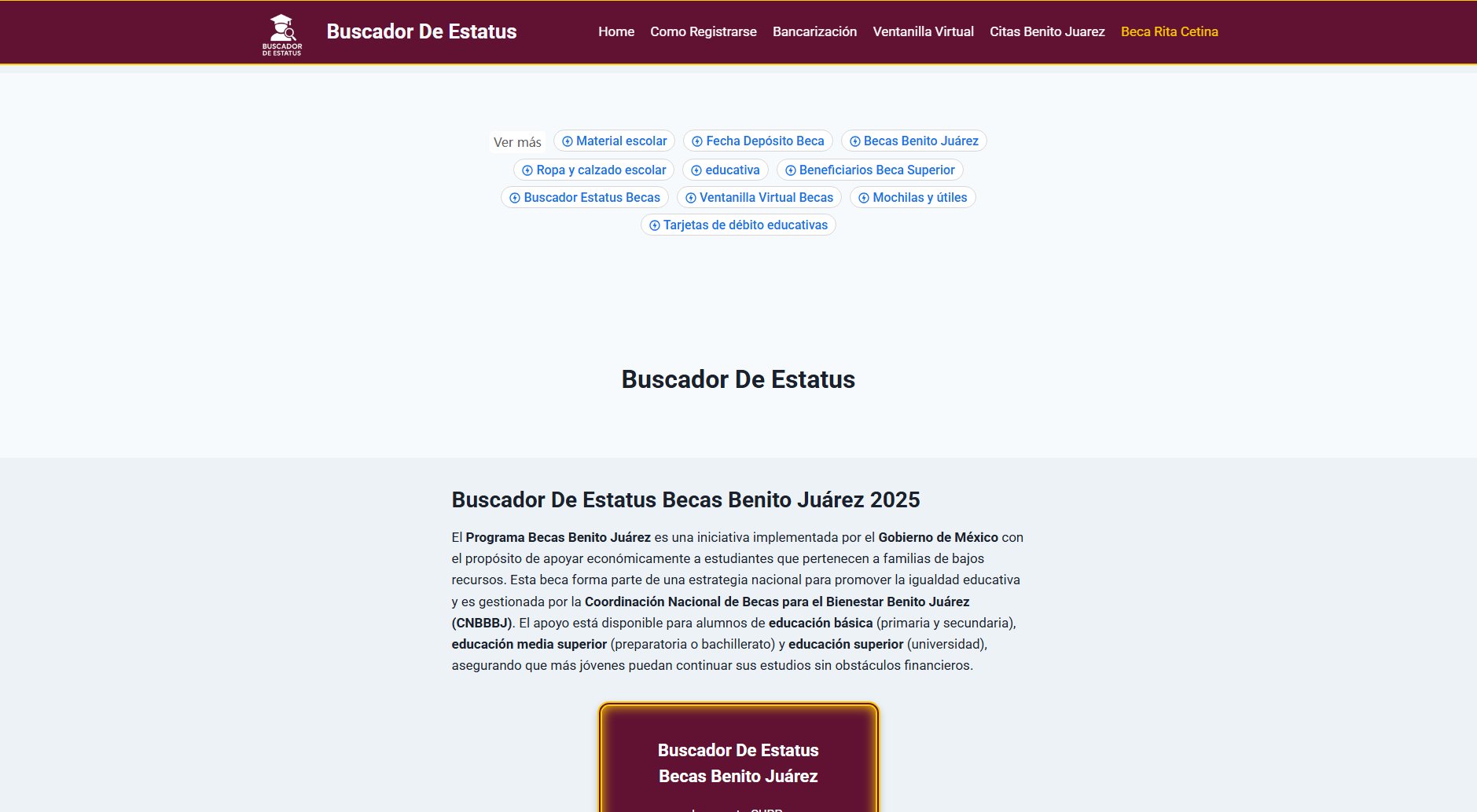 Buscador De Estatus 2025 Buscador De Estatus 2025 Interface & Screenshots