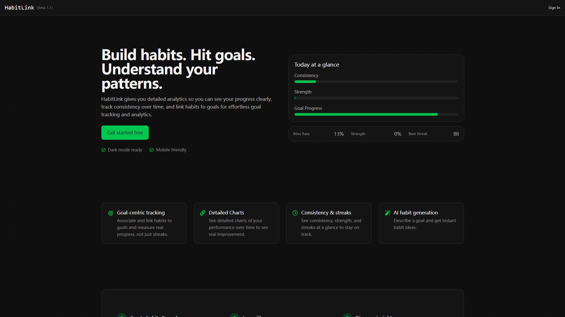 HabitLink Screenshot HabitLink Screenshot